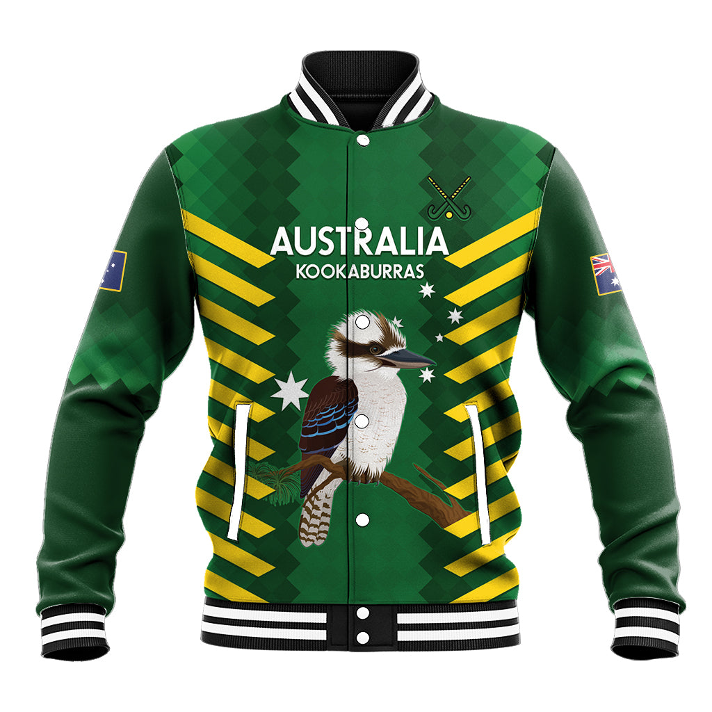 Custom Australia Field Hockey Baseball Jacket Go Champions Kookaburras National Color