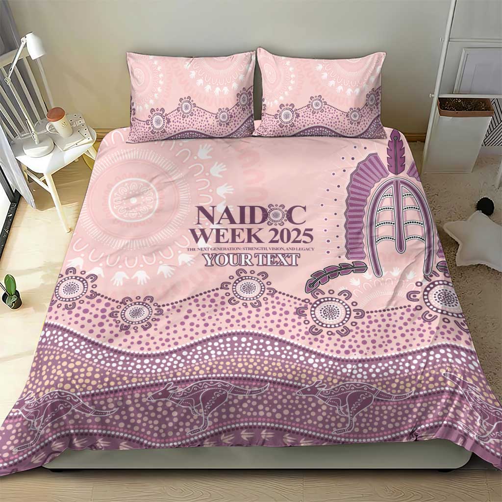 Personalised Australia NAIDOC Week Dhari Aboriginal Art Bedding Set