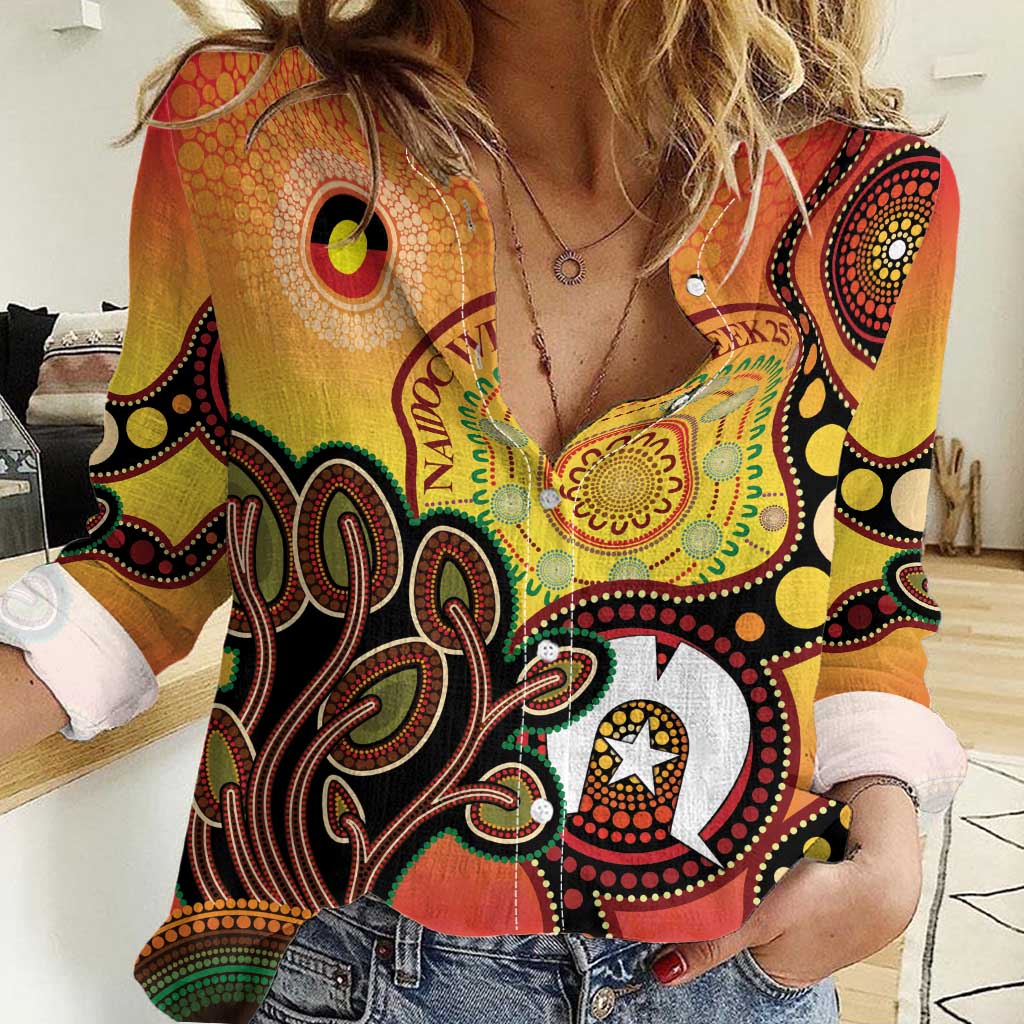 Australia NAIDOC Week Women Casual Shirt The Next Generation Strength Vision And Legacy