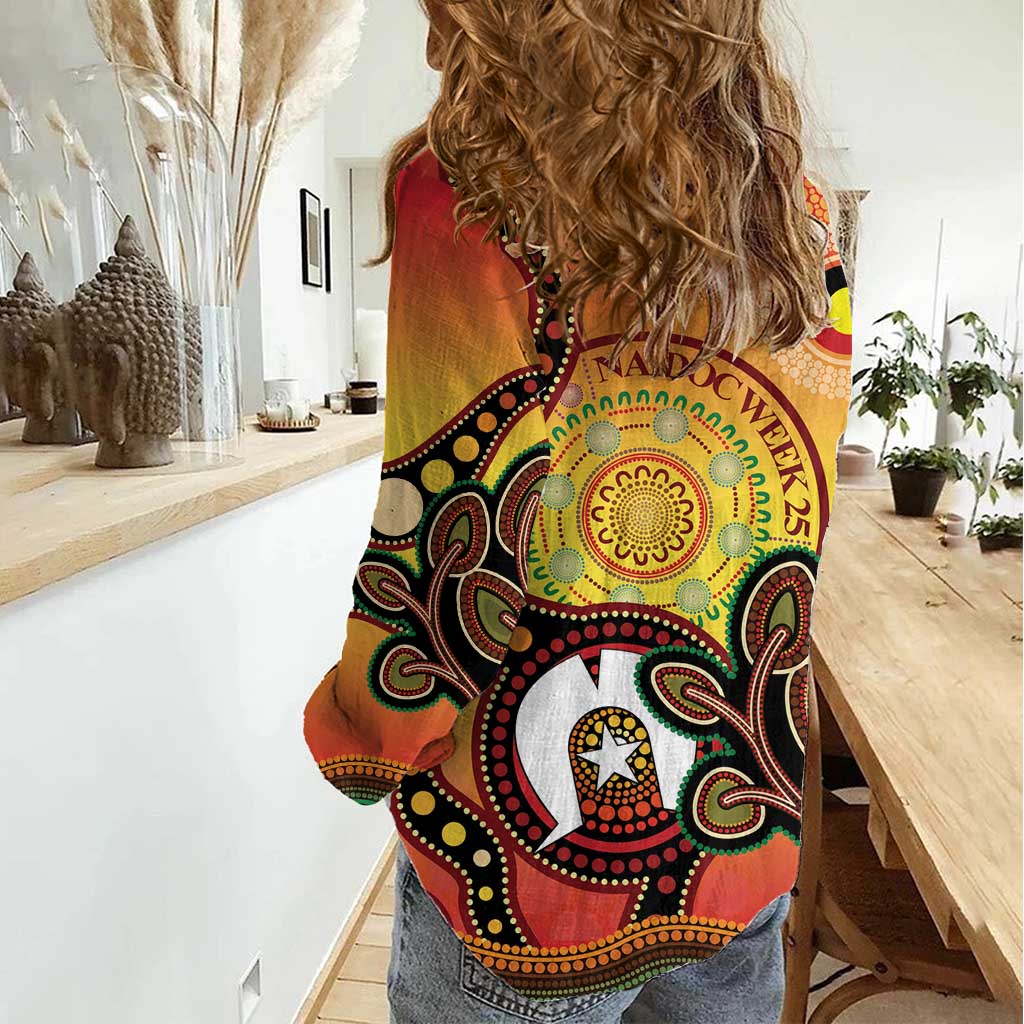 Australia NAIDOC Week Women Casual Shirt The Next Generation Strength Vision And Legacy