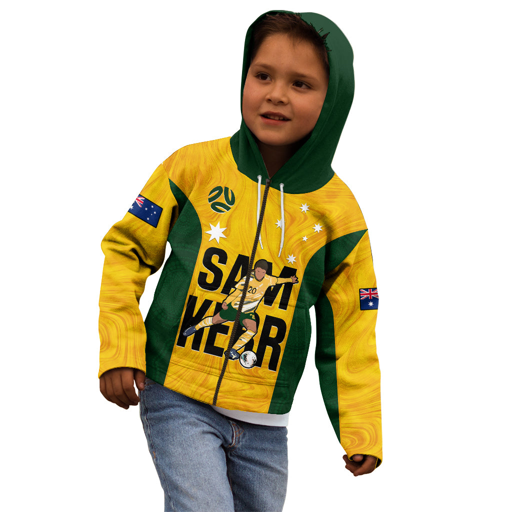 australia-soccer-kid-hoodie-sam-kerr-matildas-proud-2023-world-cup-yellow