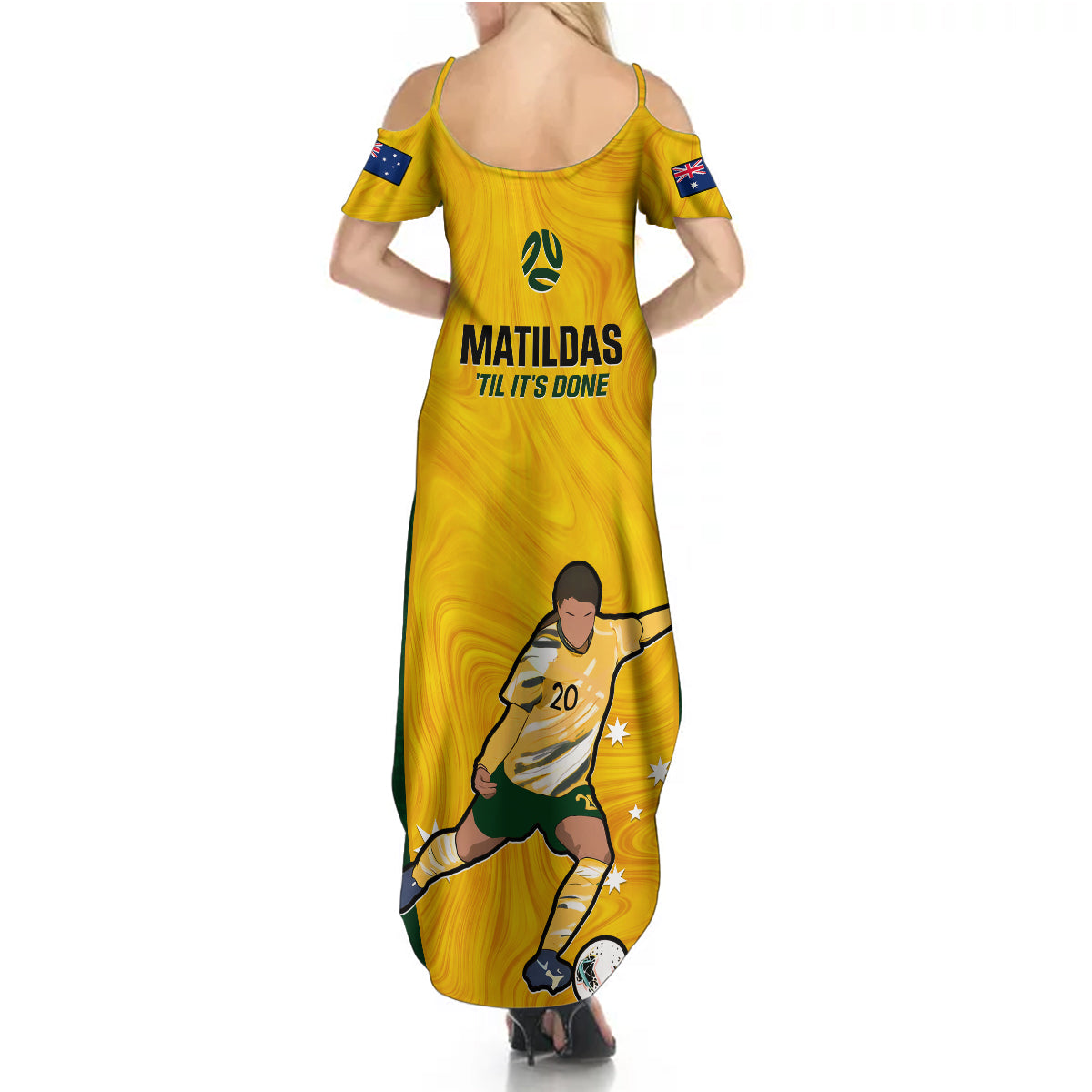 australia-soccer-summer-maxi-dress-sam-kerr-matildas-proud-2023-world-cup-yellow