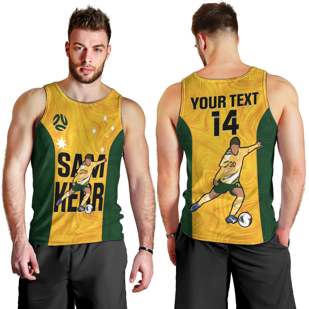 custom-australia-soccer-men-tank-top-sam-kerr-matildas-proud-2023-world-cup-yellow