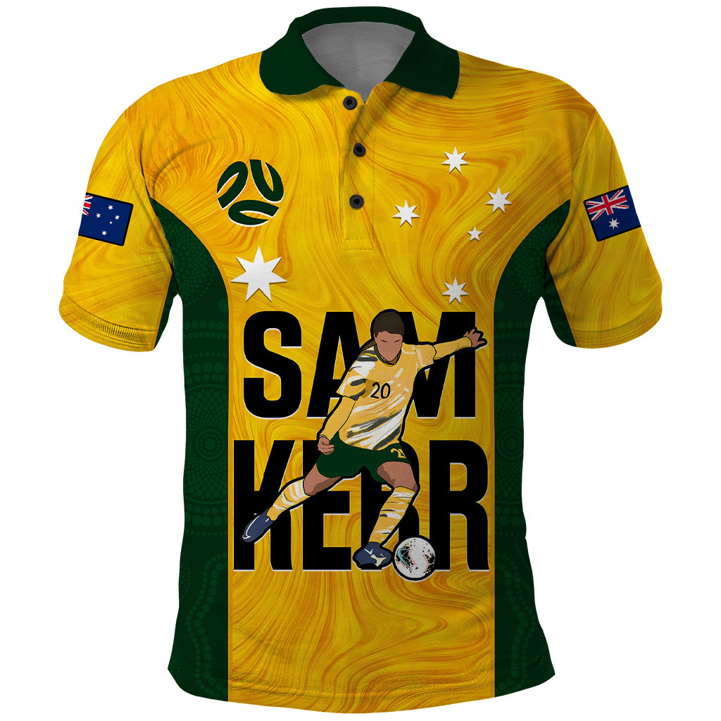 custom-australia-soccer-polo-shirt-sam-kerr-matildas-proud-2023-world-cup-yellow