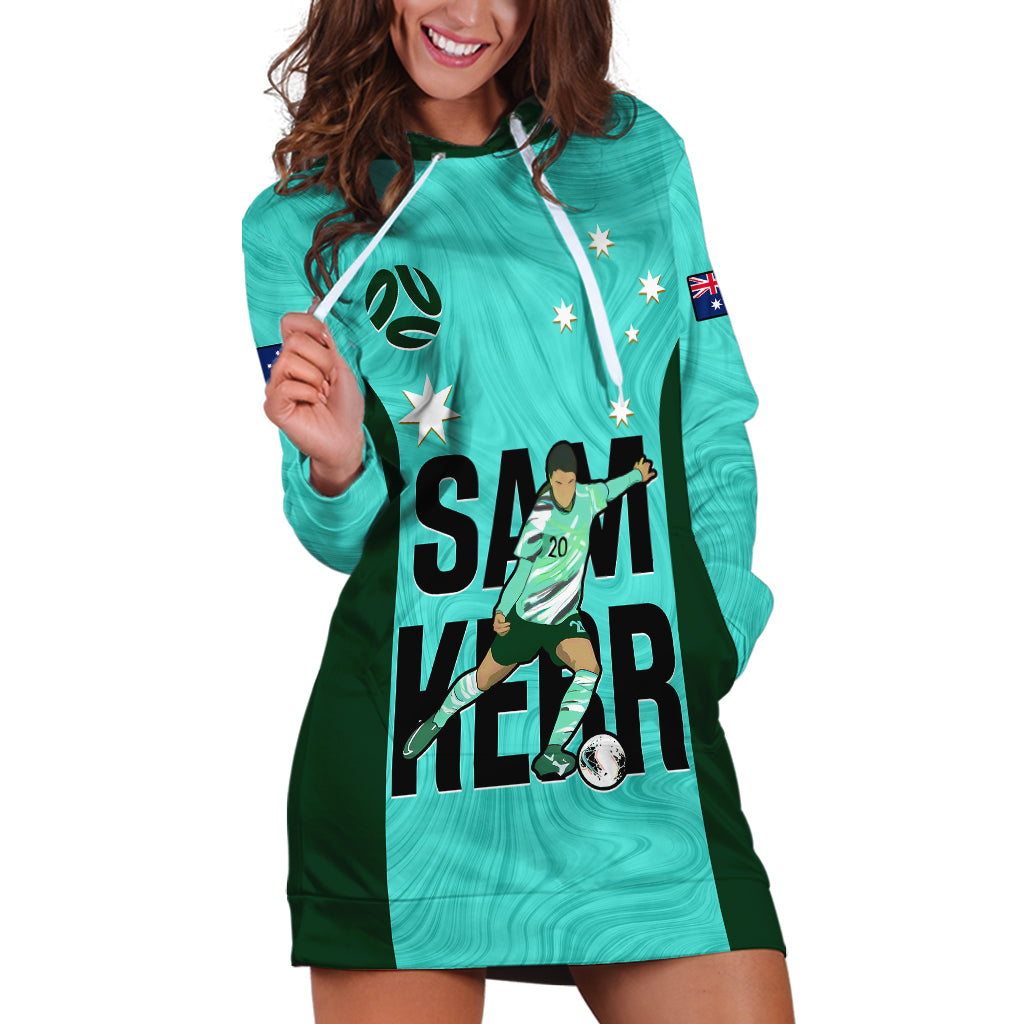 australia-soccer-hoodie-dress-sam-kerr-matildas-proud-2023-world-cup-turquoise