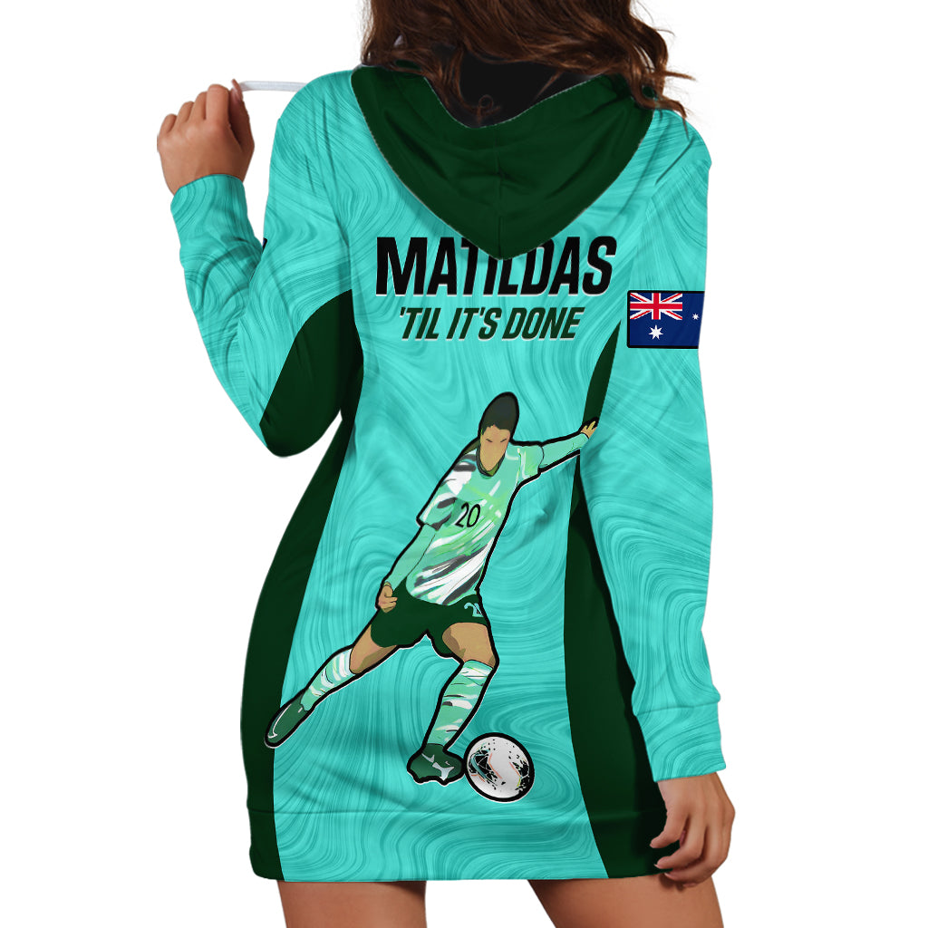 australia-soccer-hoodie-dress-sam-kerr-matildas-proud-2023-world-cup-turquoise