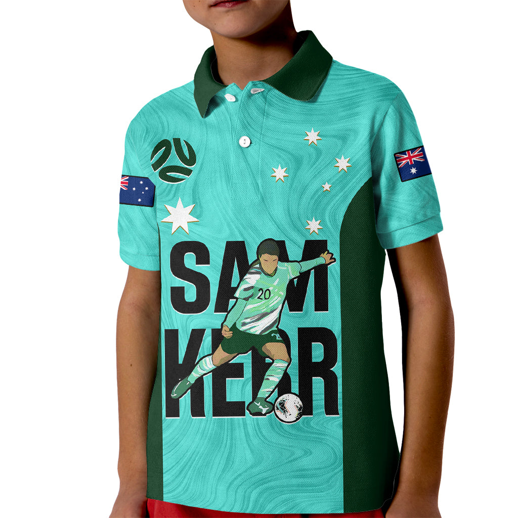 australia-soccer-kid-polo-shirt-sam-kerr-matildas-proud-2023-world-cup-turquoise