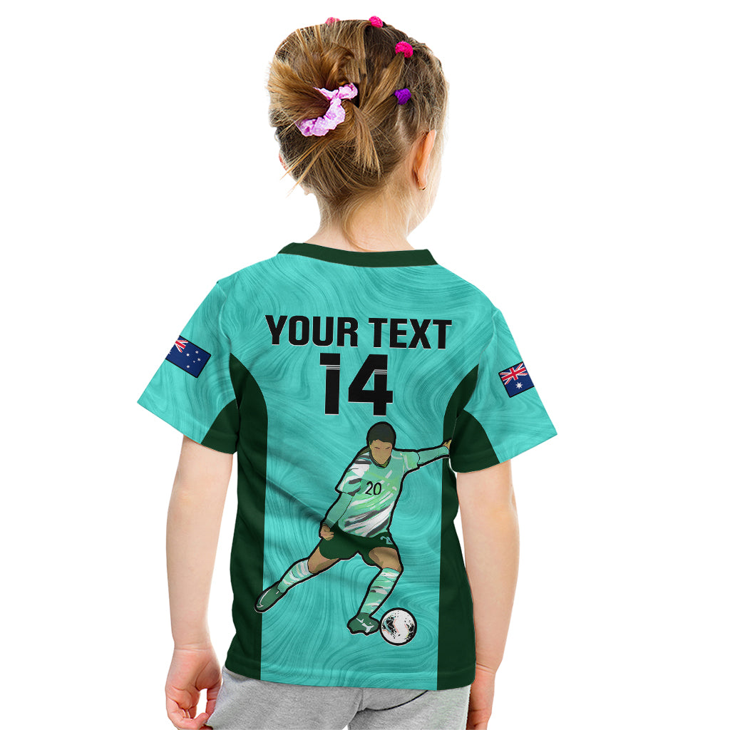 custom-australia-soccer-kid-t-shirt-sam-kerr-matildas-proud-2023-world-cup-turquoise