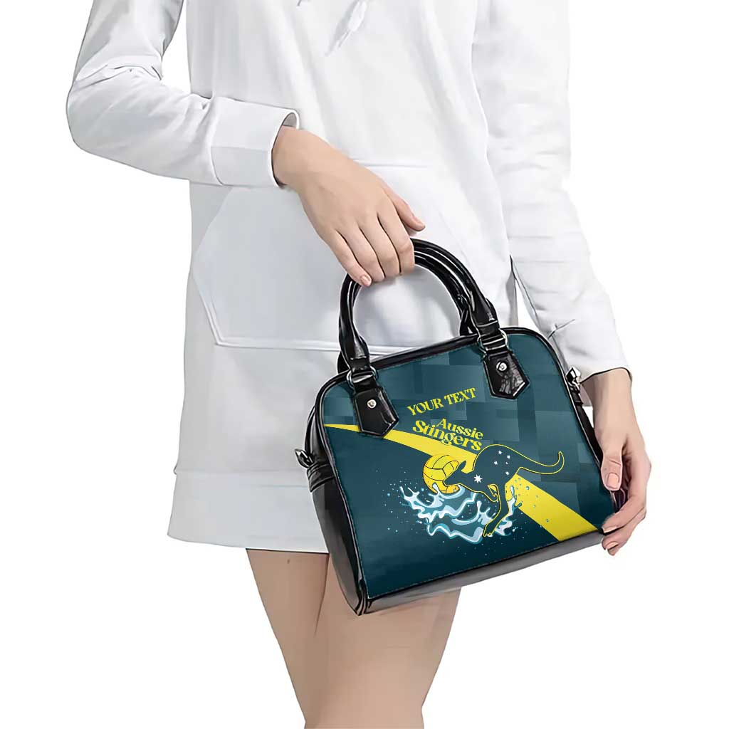 Custom Australia Water Polo 2024 Shoulder Handbag Aussie Stingers Kangaroo Sporty Version