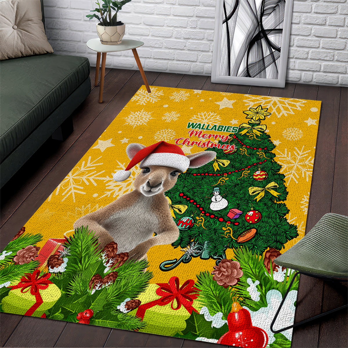 personalised-wallabies-rugby-christmas-area-rug-merry-xmas-with-australian-kangaroo