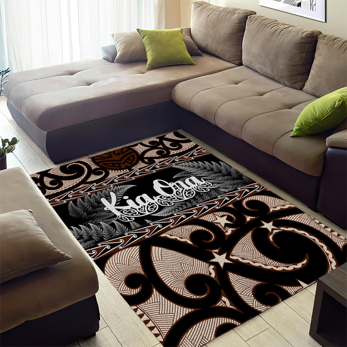 kia-ora-new-zealand-area-rug-aotearoa-proud-maori-with-silver-fern