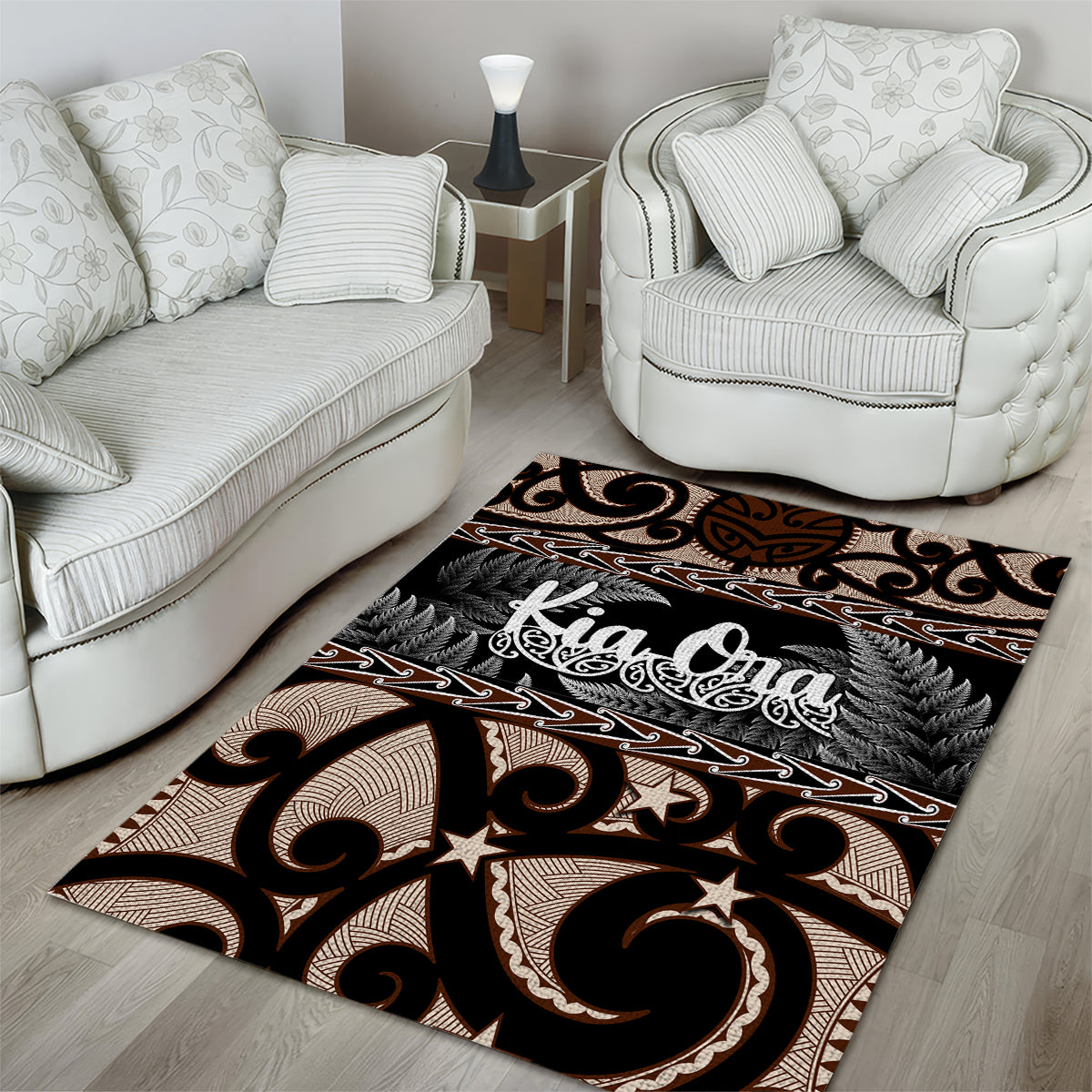 kia-ora-new-zealand-area-rug-aotearoa-proud-maori-with-silver-fern