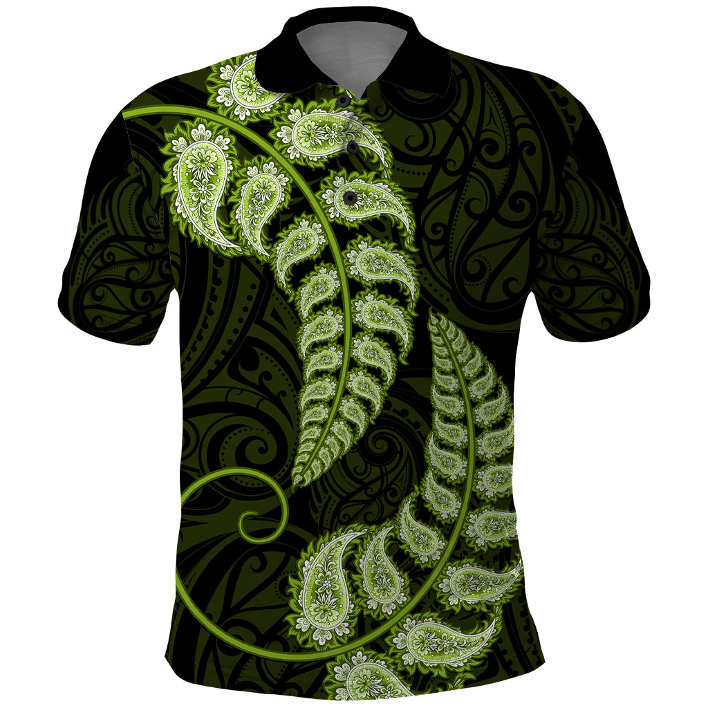 green-new-zealand-paisley-silver-fern-polo-shirt-aotearoa-maori