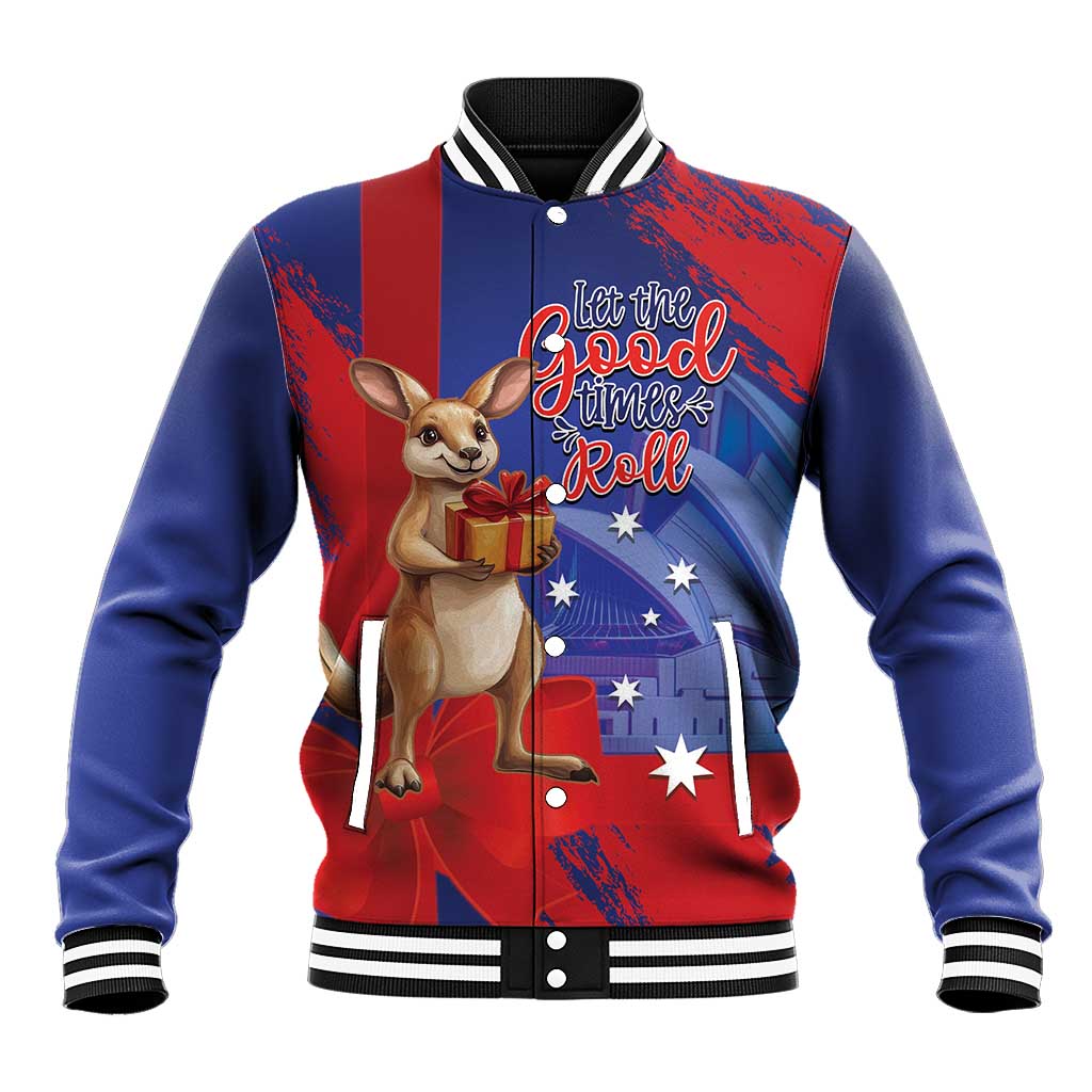 Happy Boxing Day Australia Baseball Jacket Let The Good Time Roll!