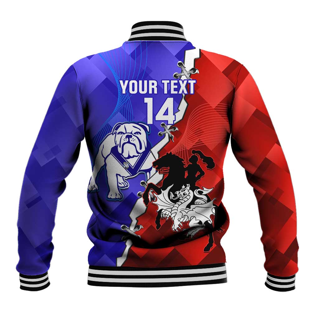 Custom Bulldogs And Dragons Rugby 2025 Baseball Jacket Dynamic Style