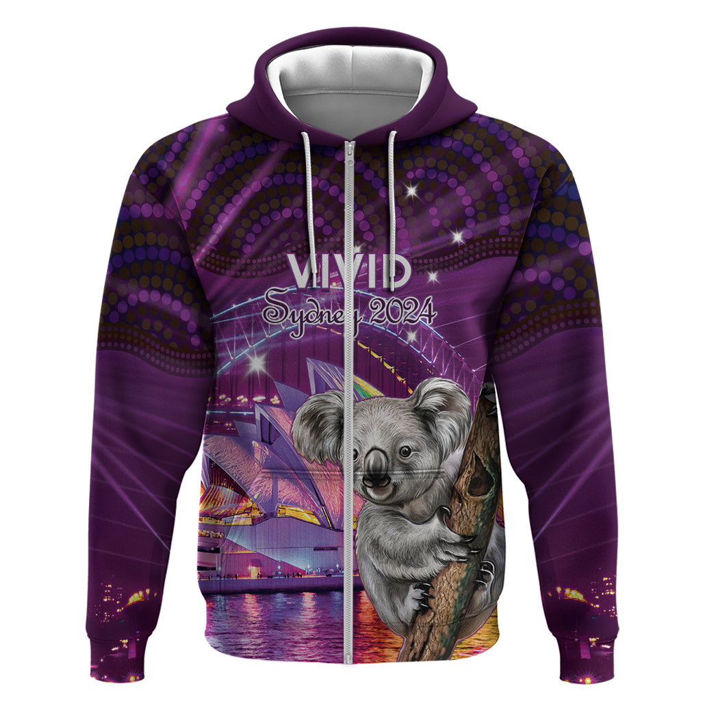 Vivid Sydney Australia Hoodie Humanity Aussie Koala Fanciful Light