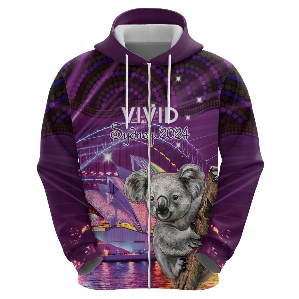 Vivid Sydney Australia Hoodie Humanity Aussie Koala Fanciful Light