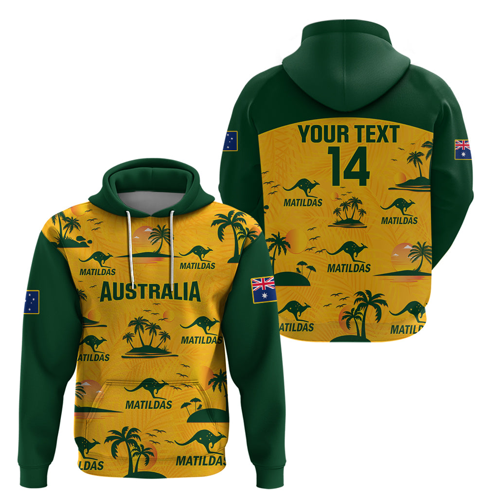 custom-australia-soccer-hoodie-matildas-world-cup-2023-tropical-style