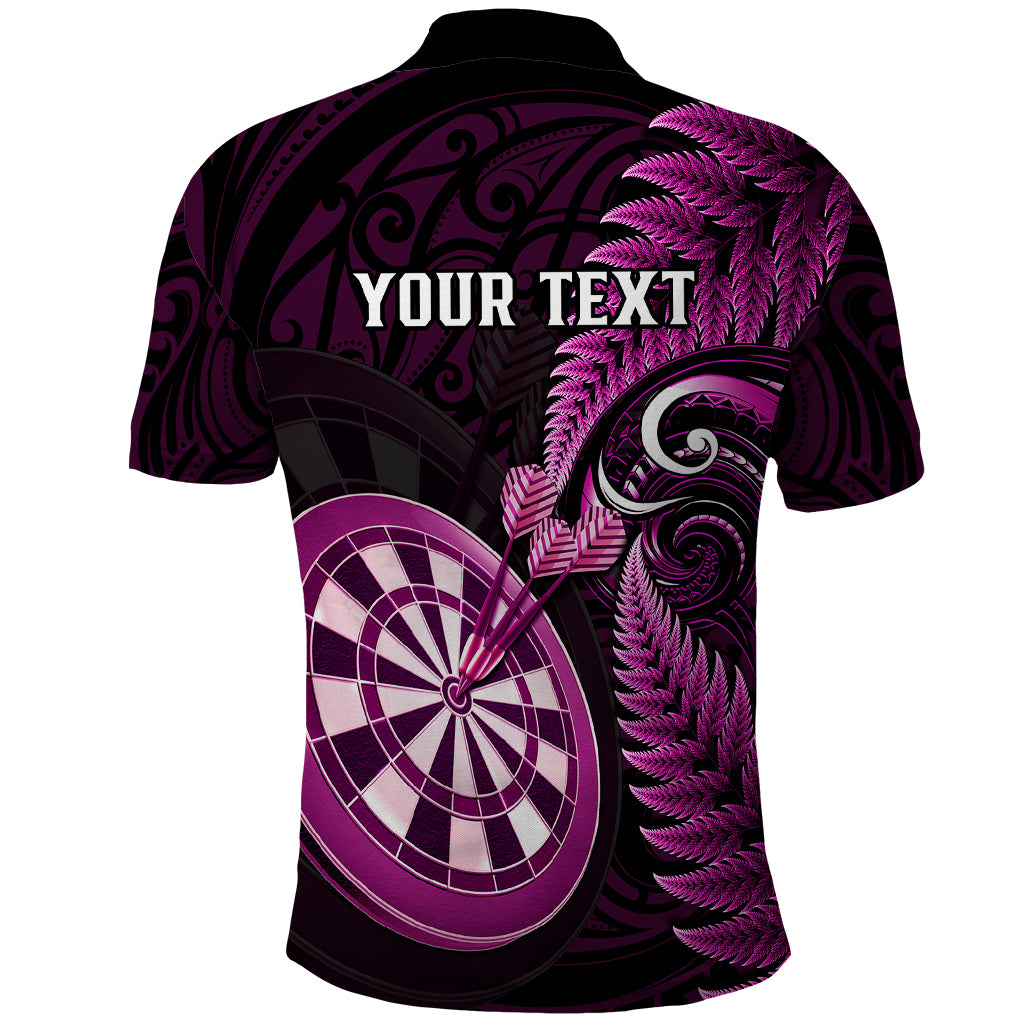 personalised-new-zealand-darts-polo-shirt-happiness-is-a-tight-threesome-maori-pink