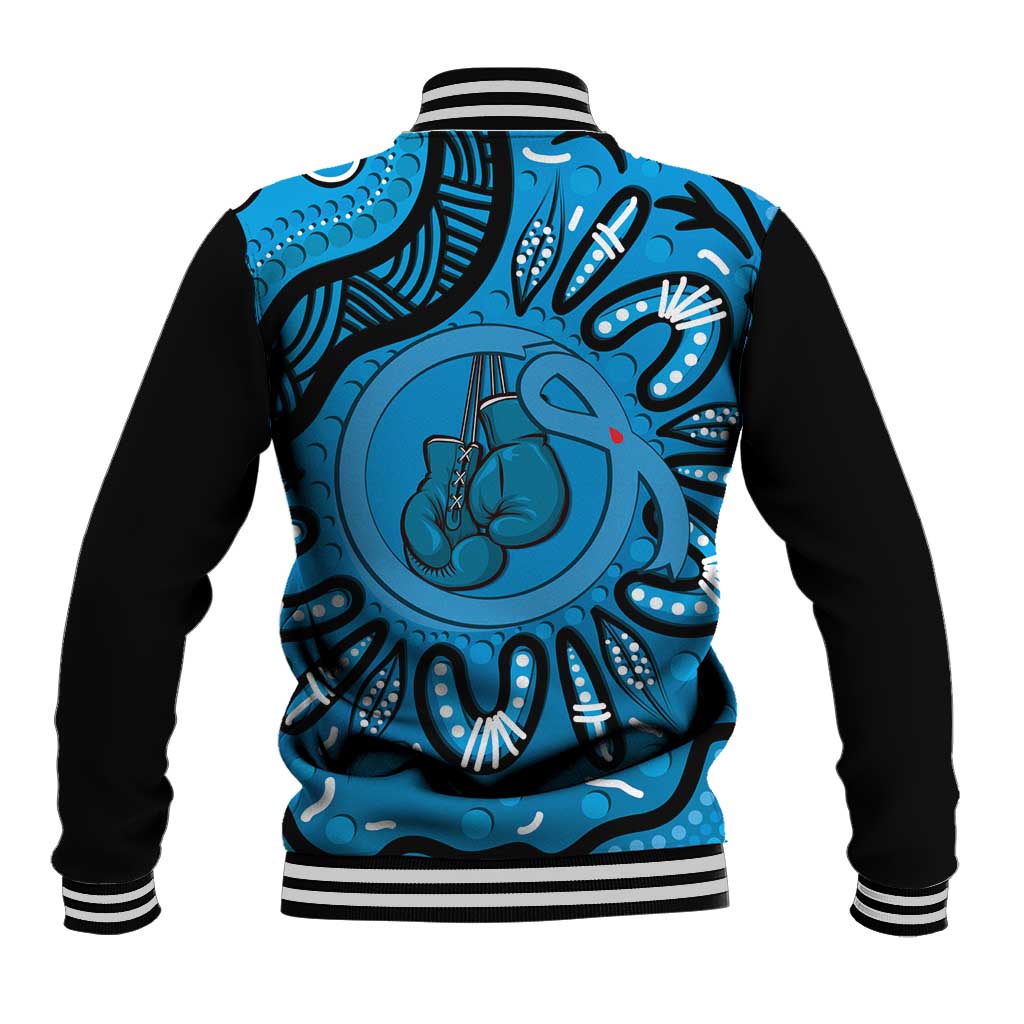 Australia Diabetes Awareness Month Baseball Jacket Be Strong And Fight On Aboriginal Art