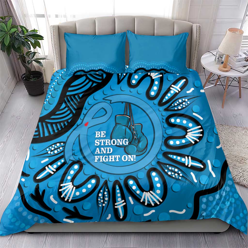 Australia Diabetes Awareness Month Bedding Set Be Strong And Fight On Aboriginal Art