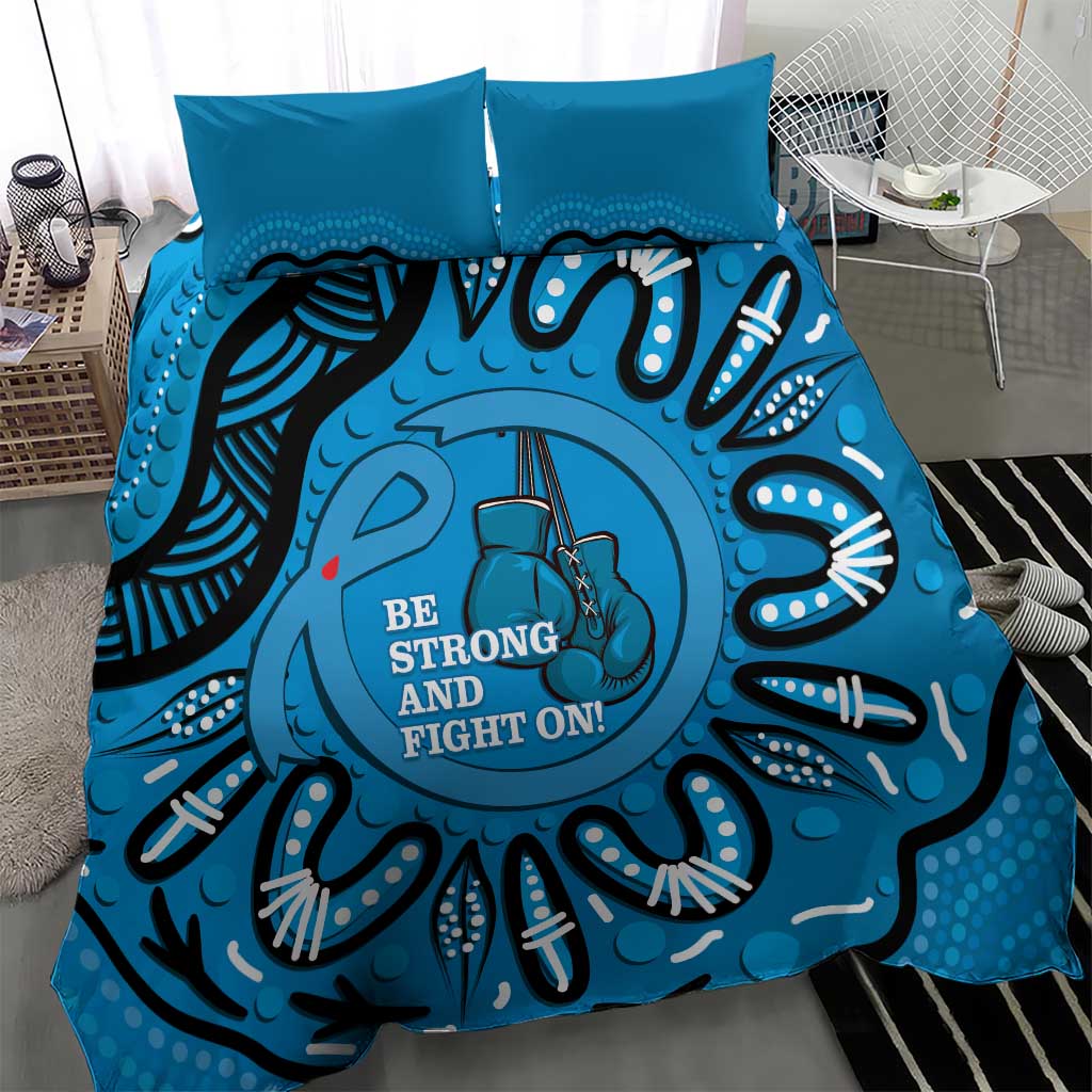 Australia Diabetes Awareness Month Bedding Set Be Strong And Fight On Aboriginal Art