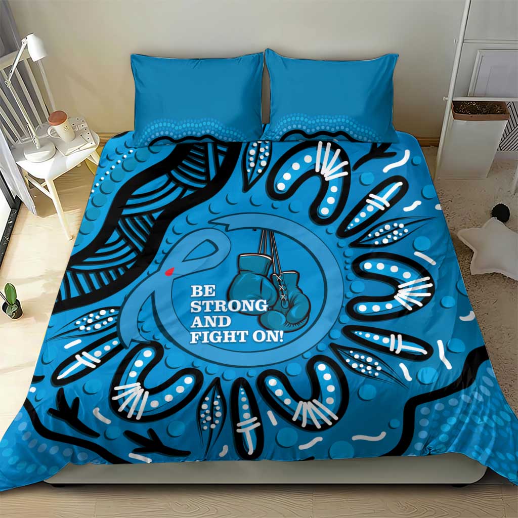 Australia Diabetes Awareness Month Bedding Set Be Strong And Fight On Aboriginal Art