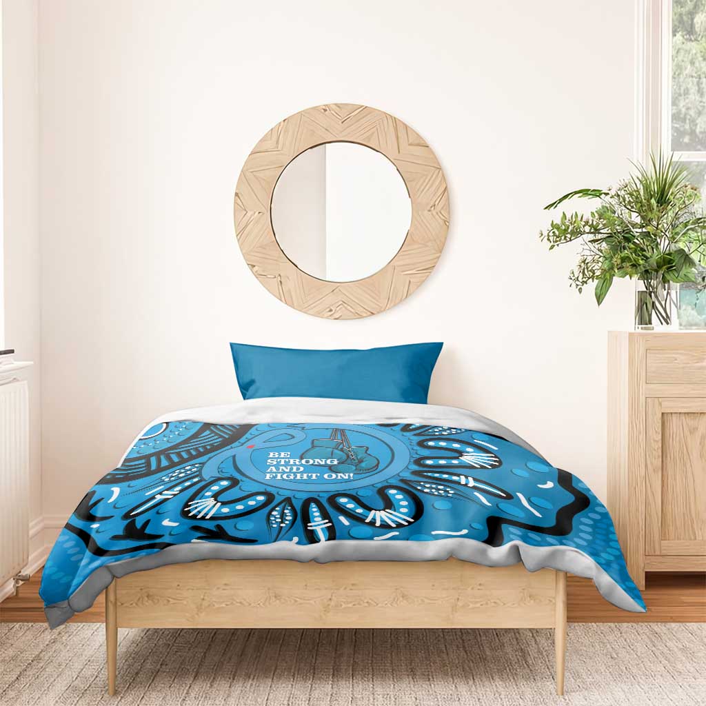 Australia Diabetes Awareness Month Bedding Set Be Strong And Fight On Aboriginal Art