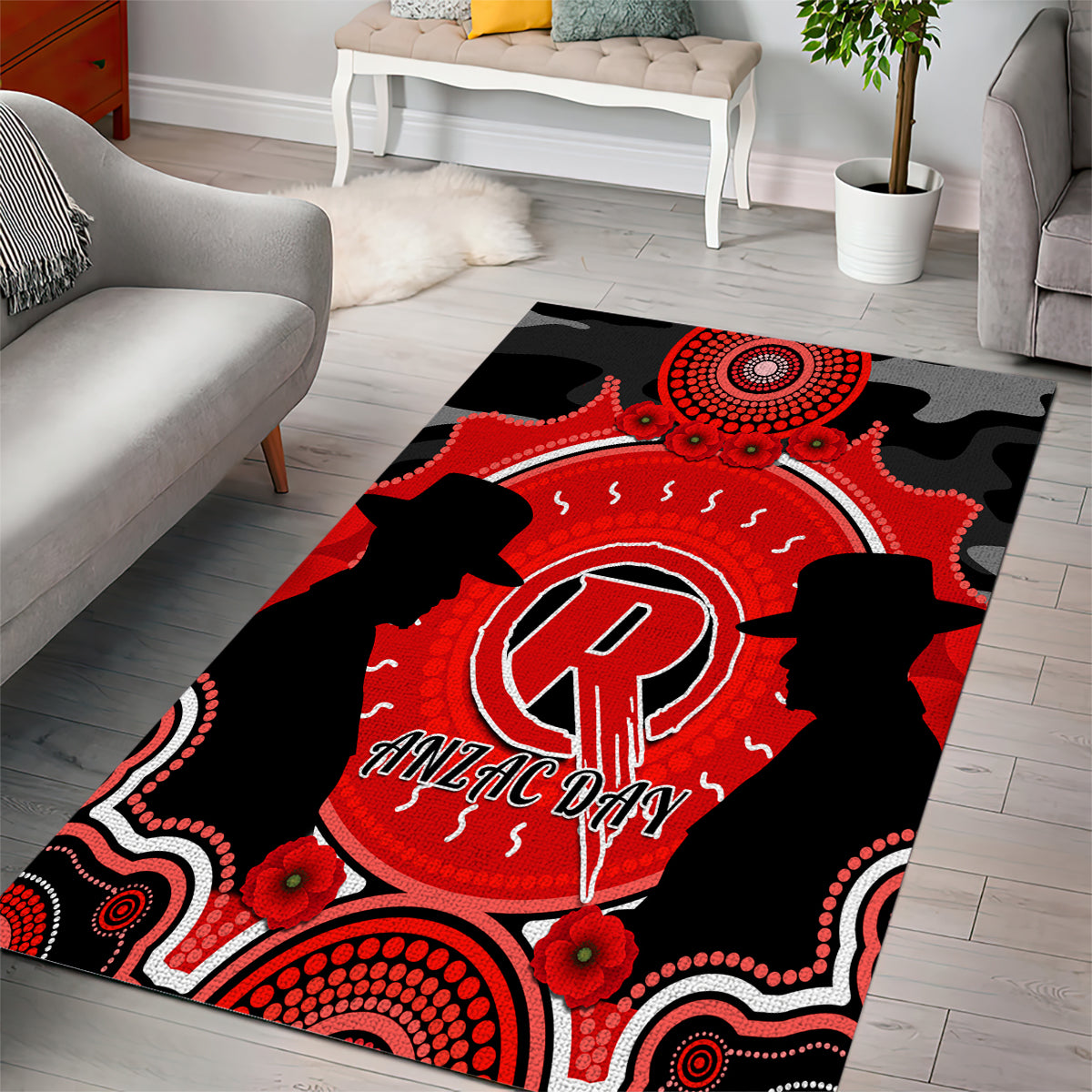 melbourne-renegades-anzac-2024-area-rug-lest-we-forget-poppy-mix-camouflage