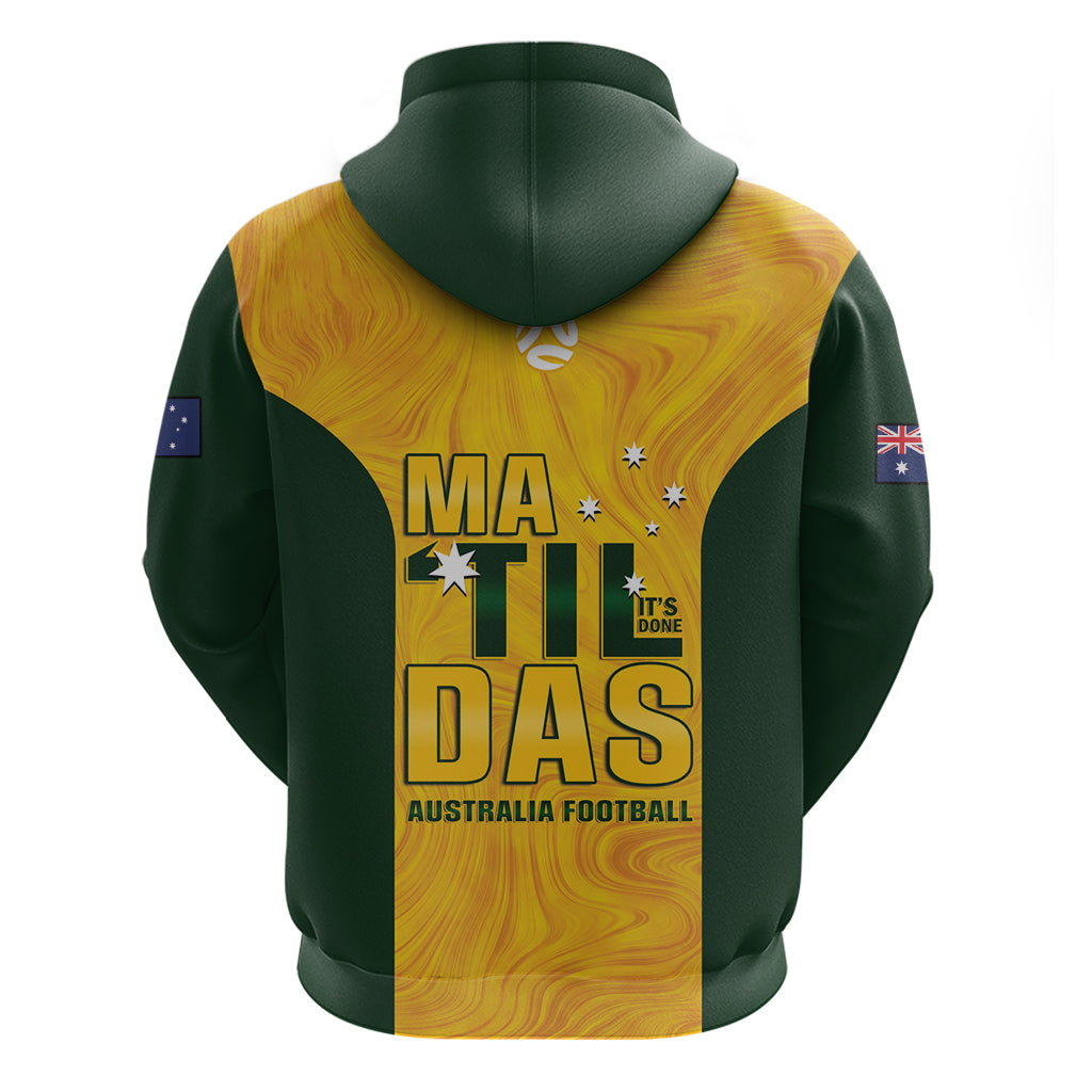 Australia Soccer Hoodie Arnold Matildas Gold Version