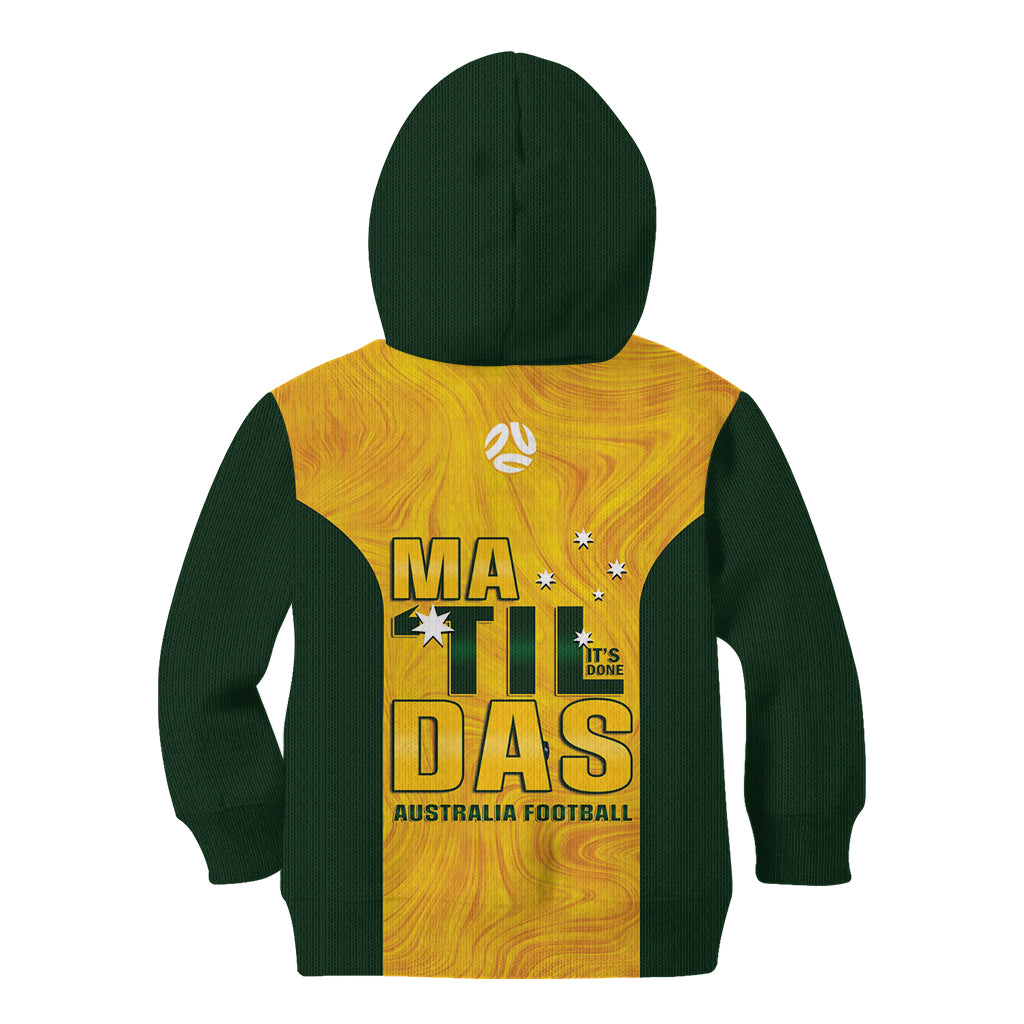 Australia Soccer Kid Hoodie Cooney Cross Matildas Gold Version