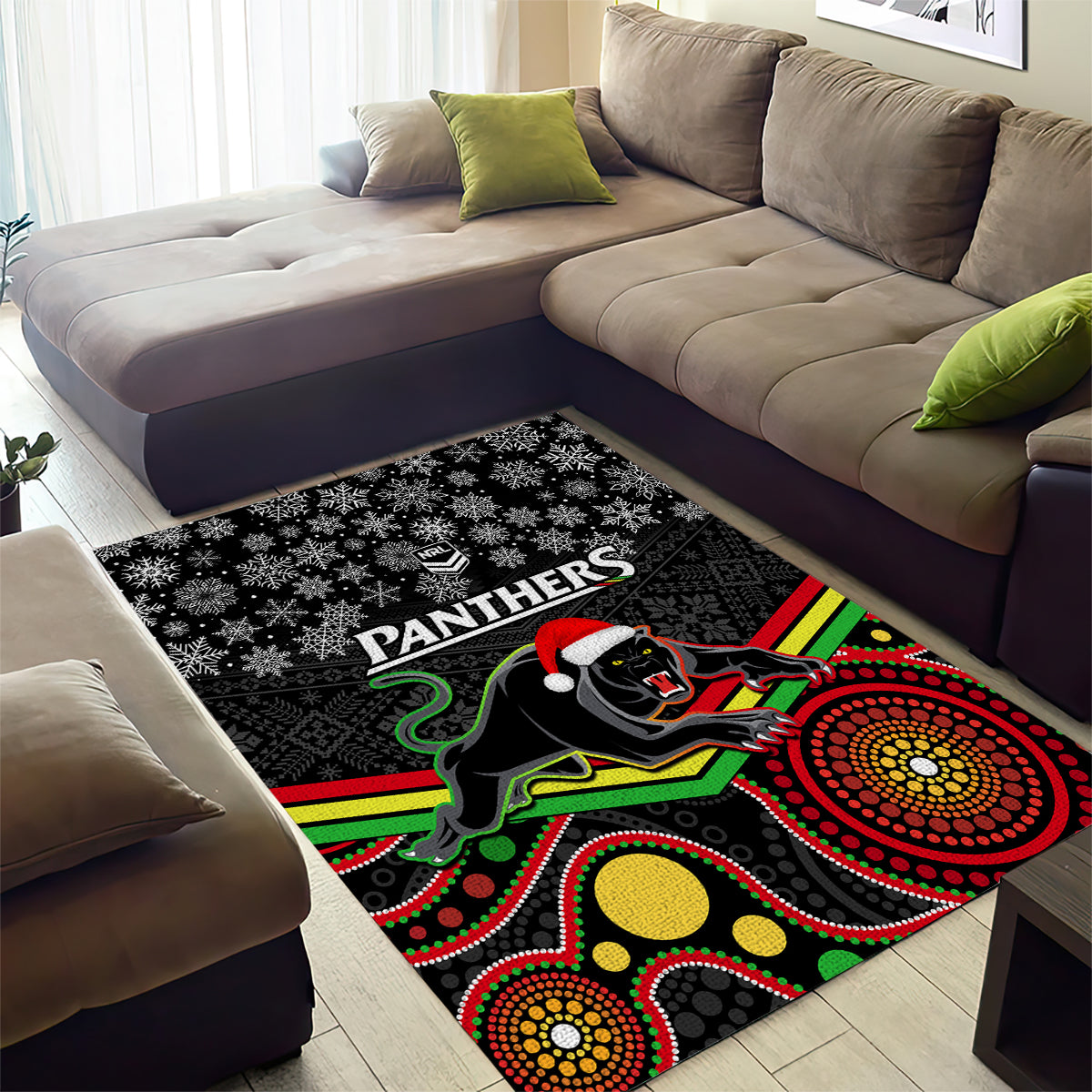 custom-panthers-rugby-christmas-area-rug-merry-xmas-2023-mix-aboriginal-art-black-version