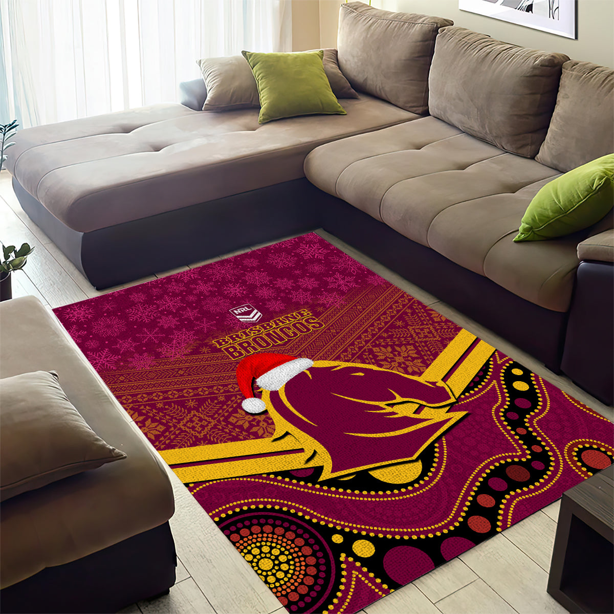 custom-brisbane-broncos-rugby-christmas-area-rug-merry-xmas-2023-mix-aboriginal-art