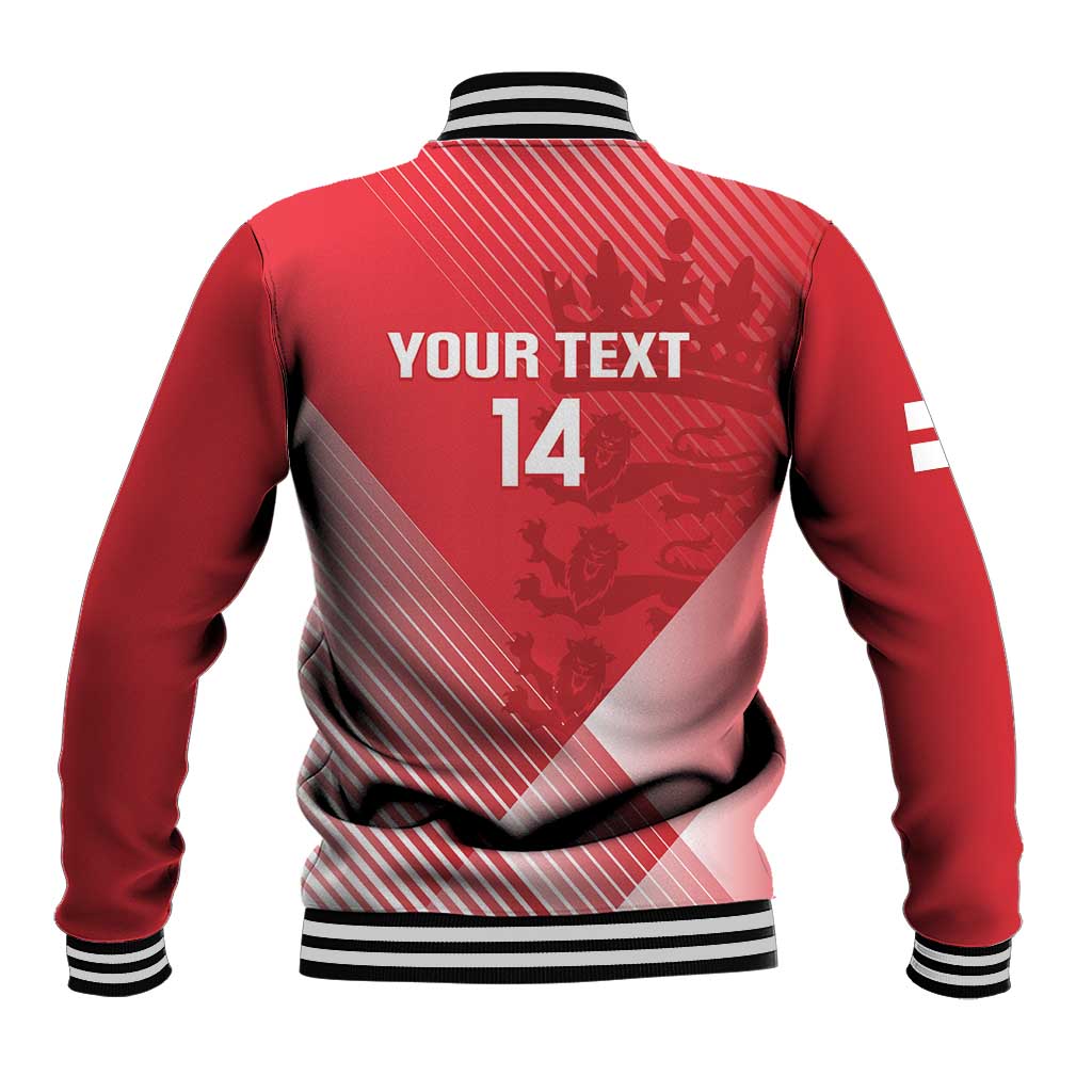 Custom England Cricket Baseball Jacket Go Champions Sporty Style