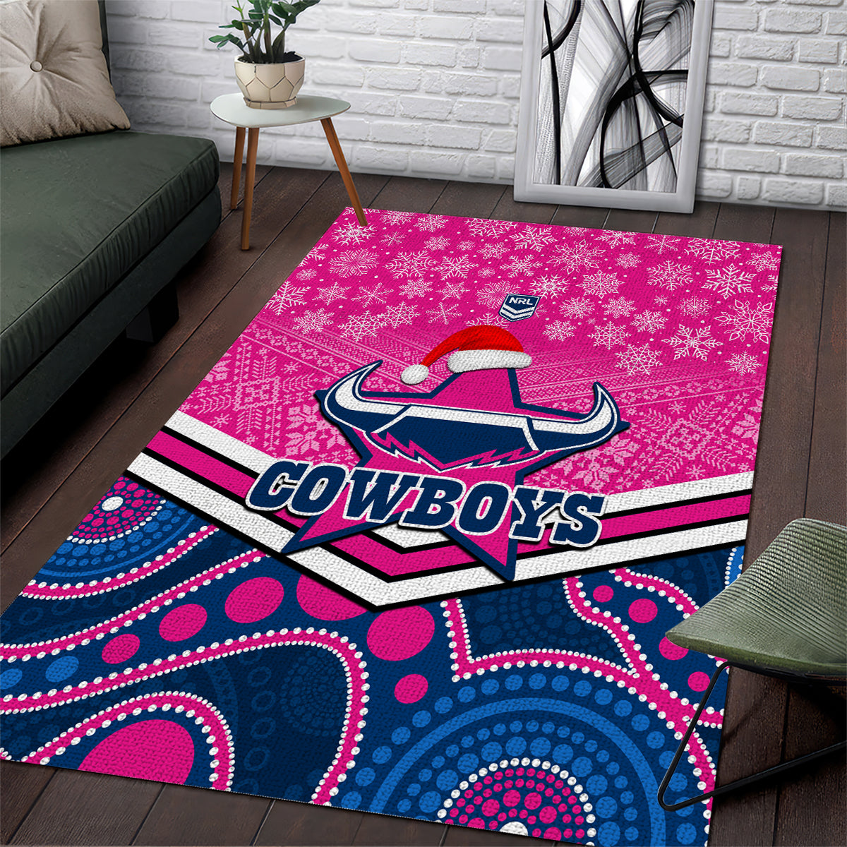 custom-cowboys-rugby-christmas-area-rug-merry-xmas-2023-mix-aboriginal-art-pink-version