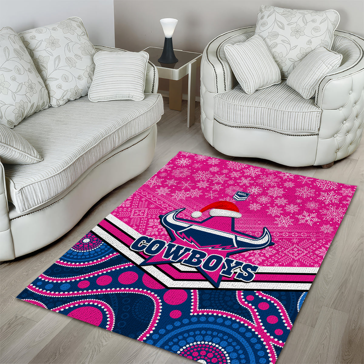 custom-cowboys-rugby-christmas-area-rug-merry-xmas-2023-mix-aboriginal-art-pink-version