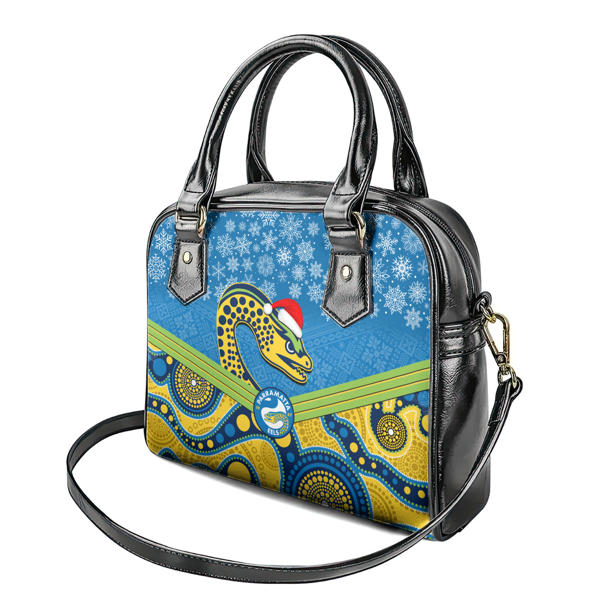 custom-parramatta-eels-rugby-christmas-shoulder-handbag-merry-xmas-2023-mix-aboriginal-art