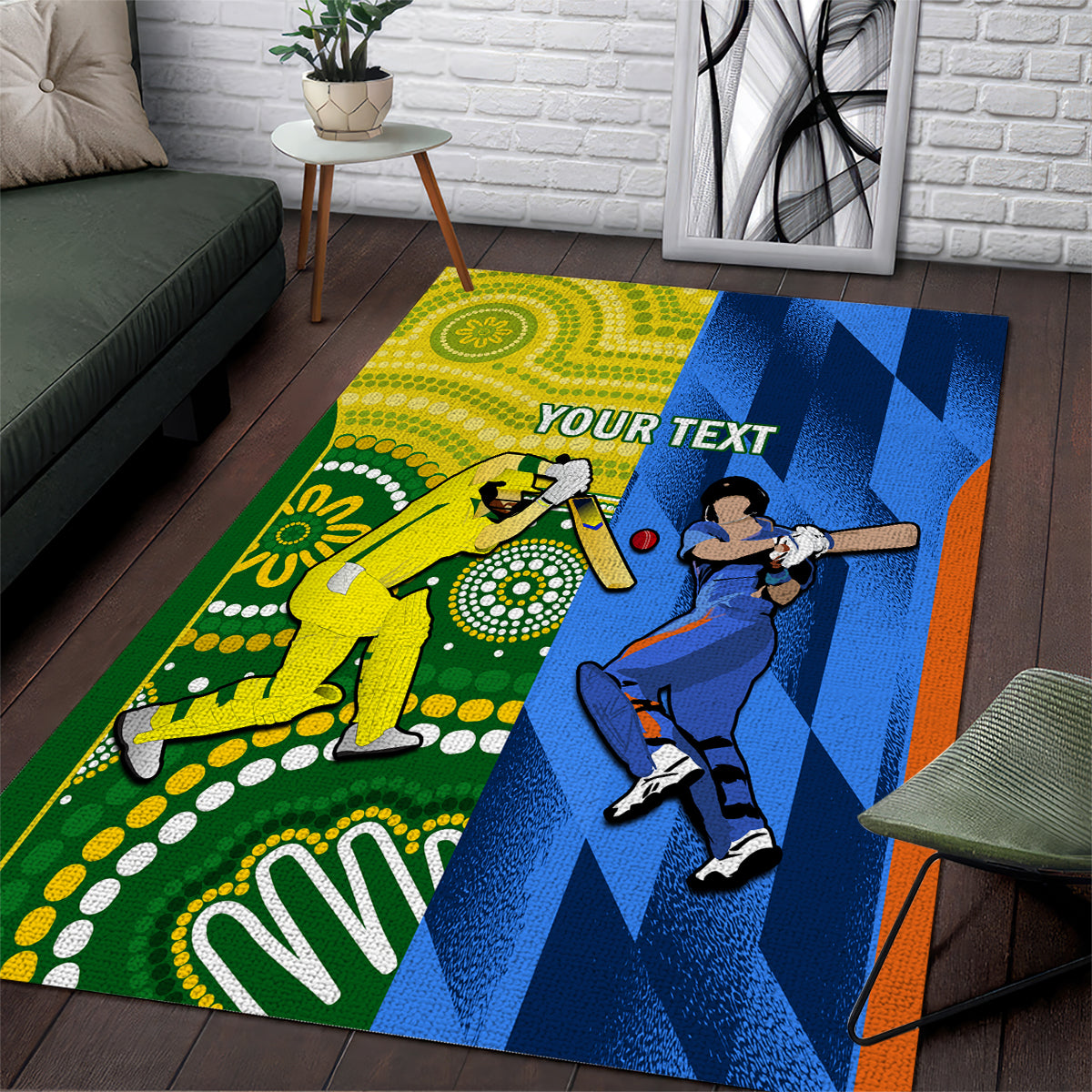 custom-australia-and-india-cricket-area-rug-2023-world-cup-final-together