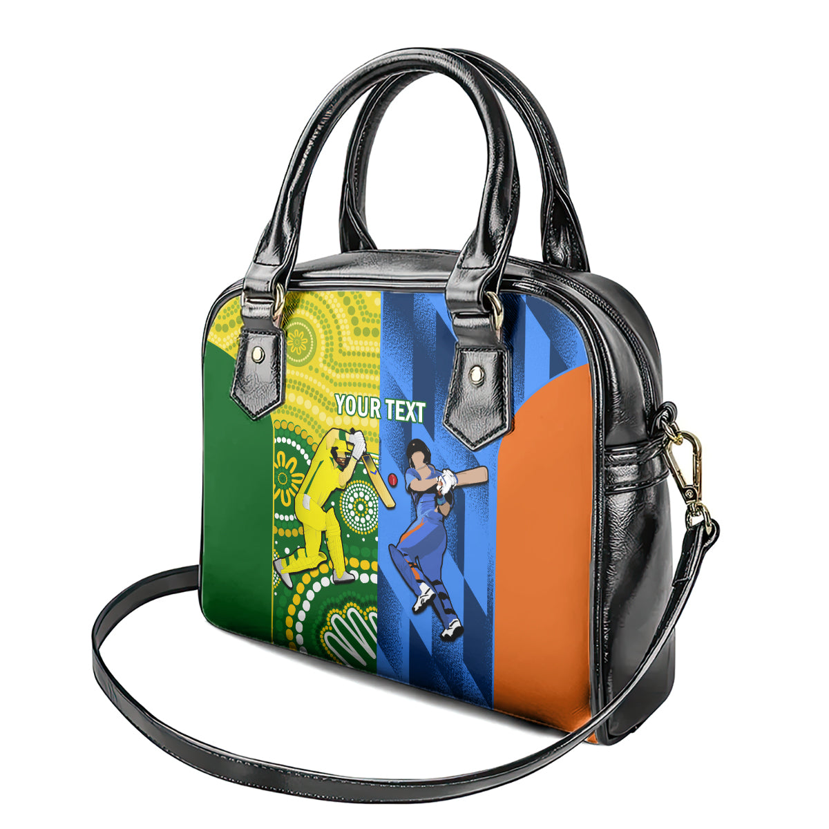 custom-australia-and-india-cricket-shoulder-handbag-2023-world-cup-final-together