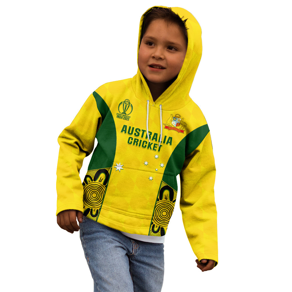 australia-cricket-kid-hoodie-world-cup-go-champions-2023-indigenous