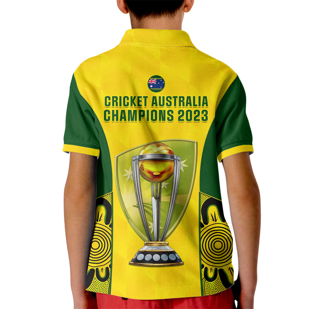 australia-cricket-kid-polo-shirt-world-cup-go-champions-2023-indigenous