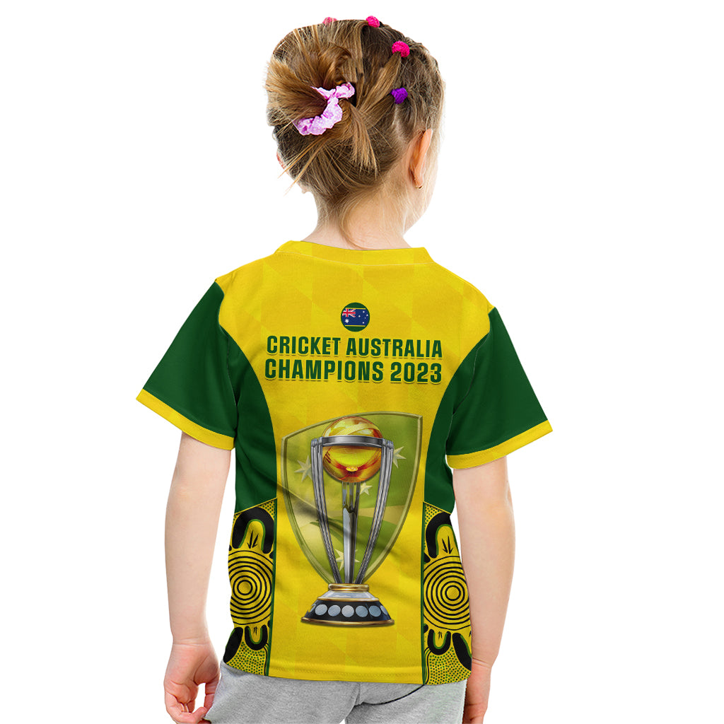 australia-cricket-kid-t-shirt-world-cup-go-champions-2023-indigenous