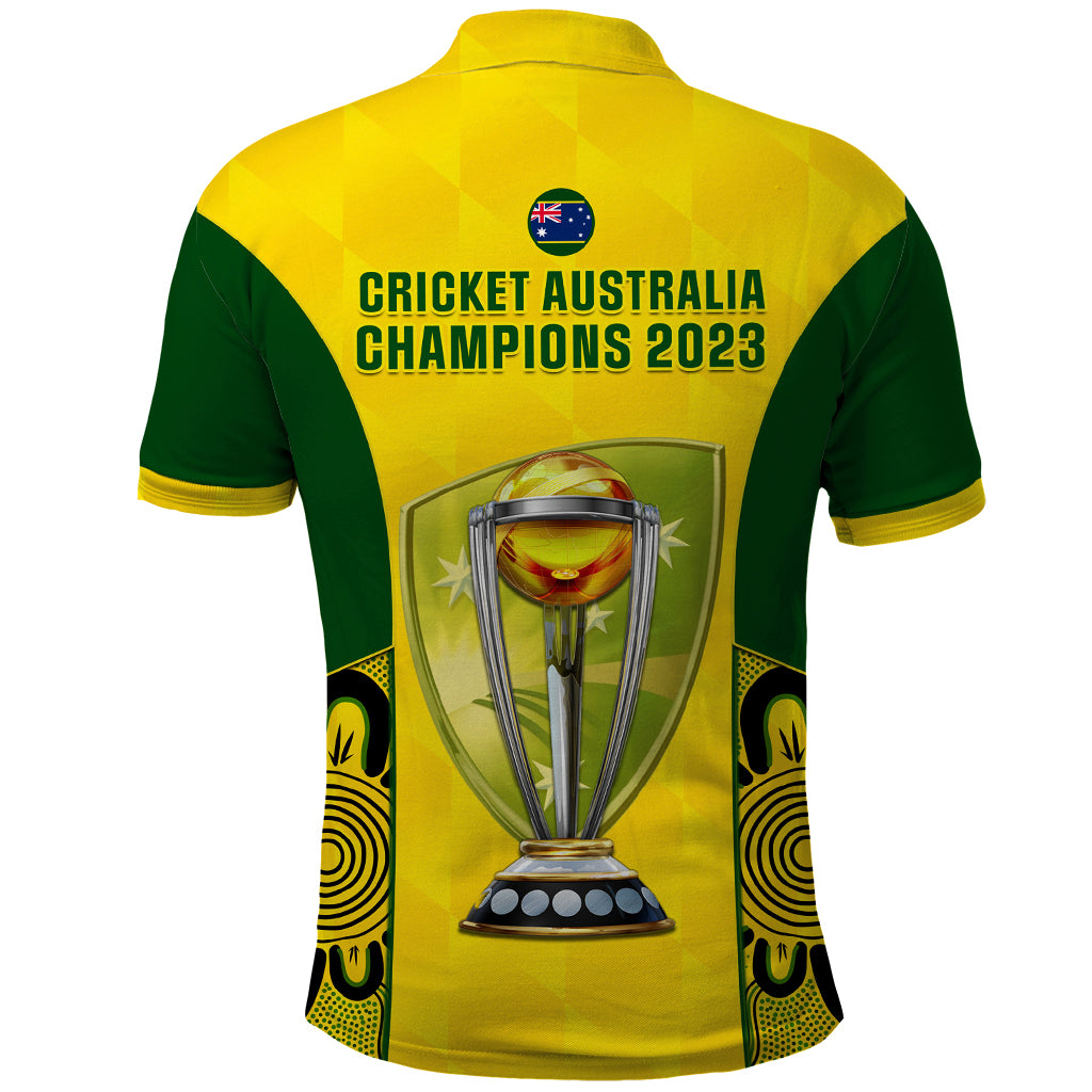 australia-cricket-polo-shirt-world-cup-go-champions-2023-indigenous