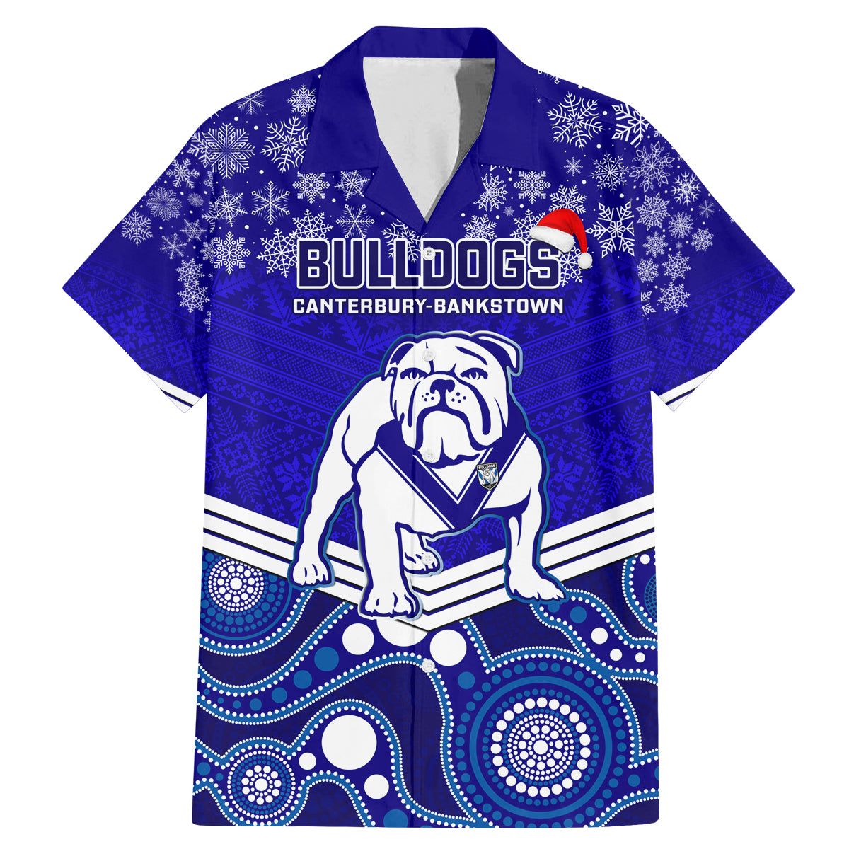 custom-bulldogs-rugby-christmas-family-matching-mermaid-dress-and-hawaiian-shirt-merry-xmas-2023-mix-aboriginal-art