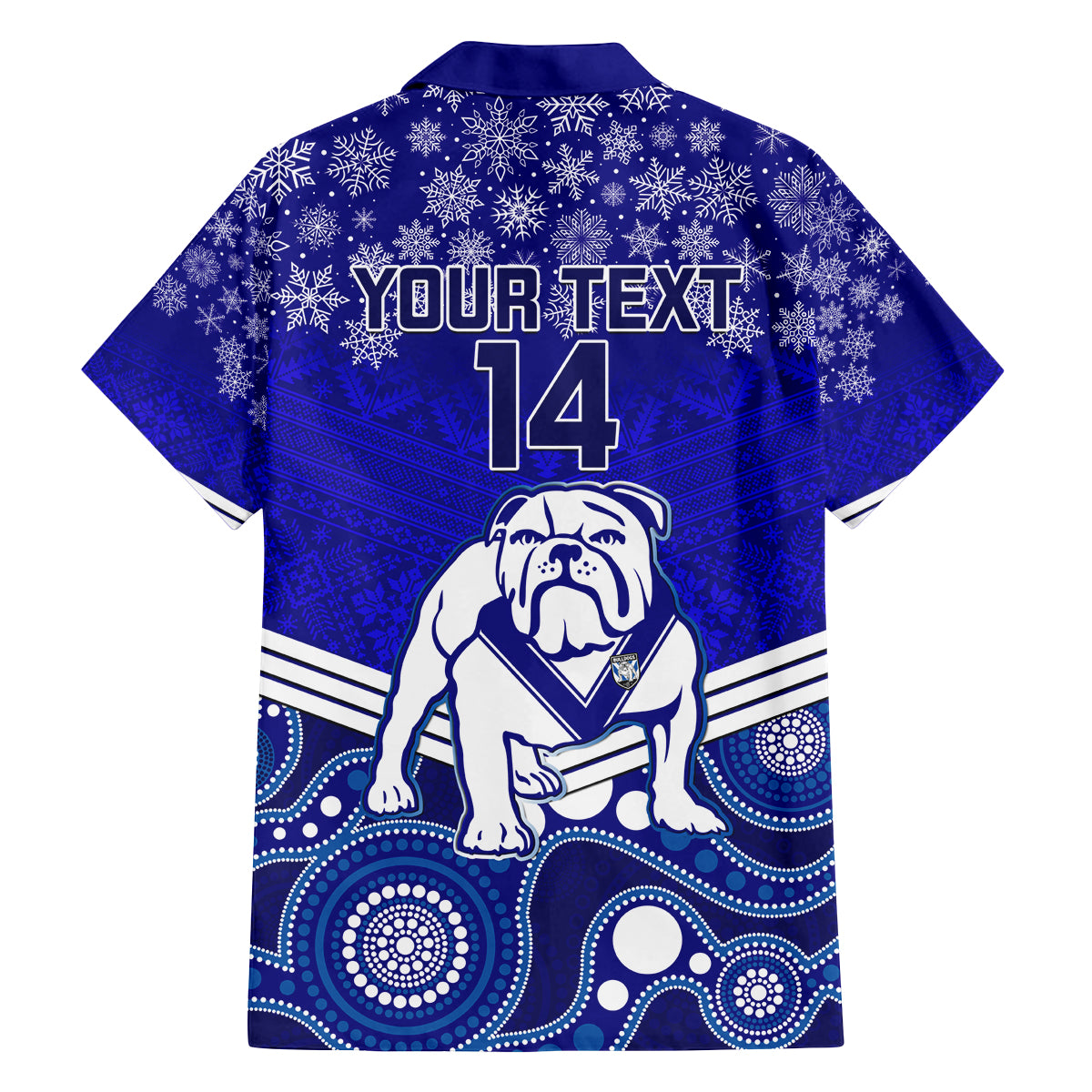 custom-bulldogs-rugby-christmas-family-matching-off-shoulder-short-dress-and-hawaiian-shirt-merry-xmas-2023-mix-aboriginal-art