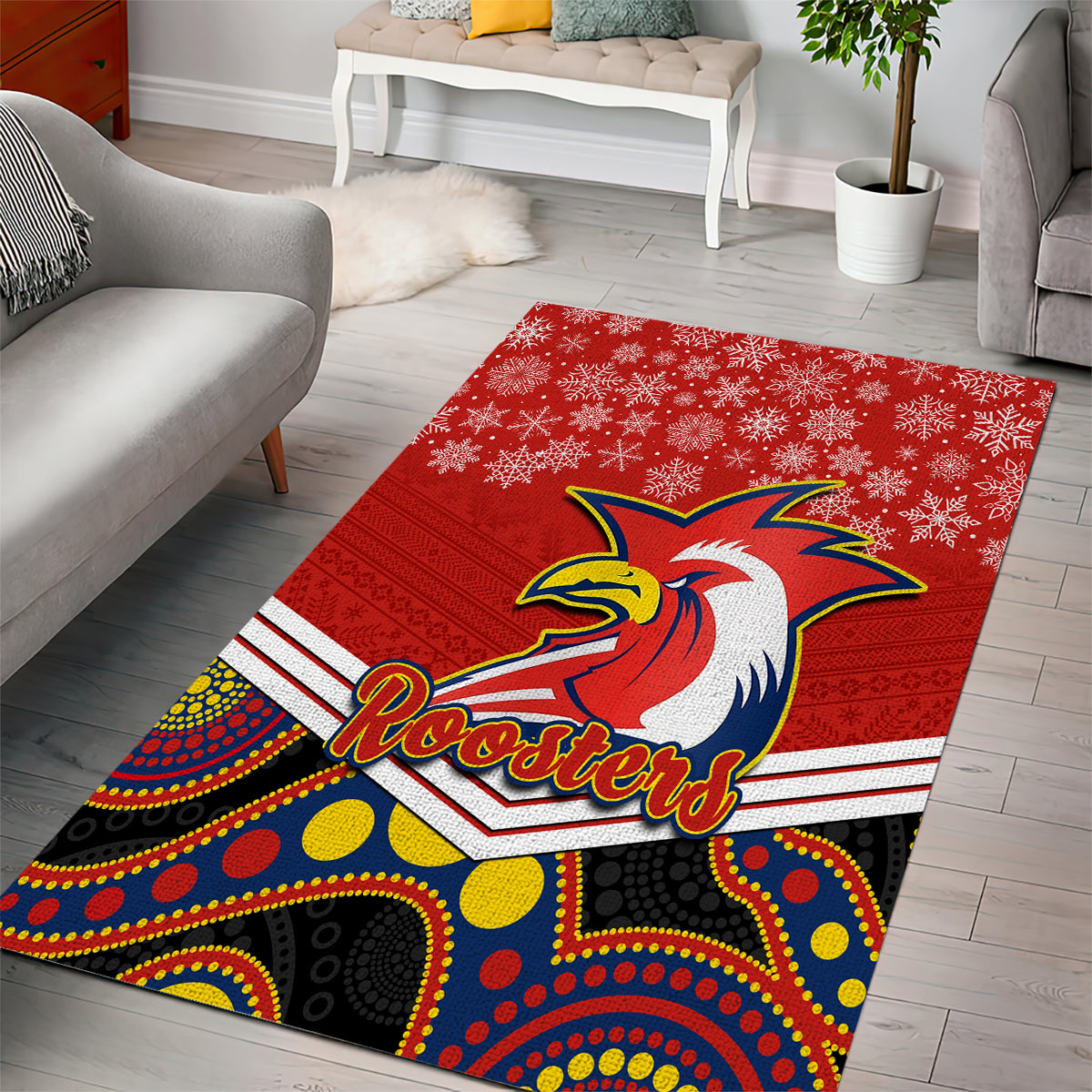 custom-roosters-rugby-christmas-area-rug-merry-xmas-2023-mix-aboriginal-art