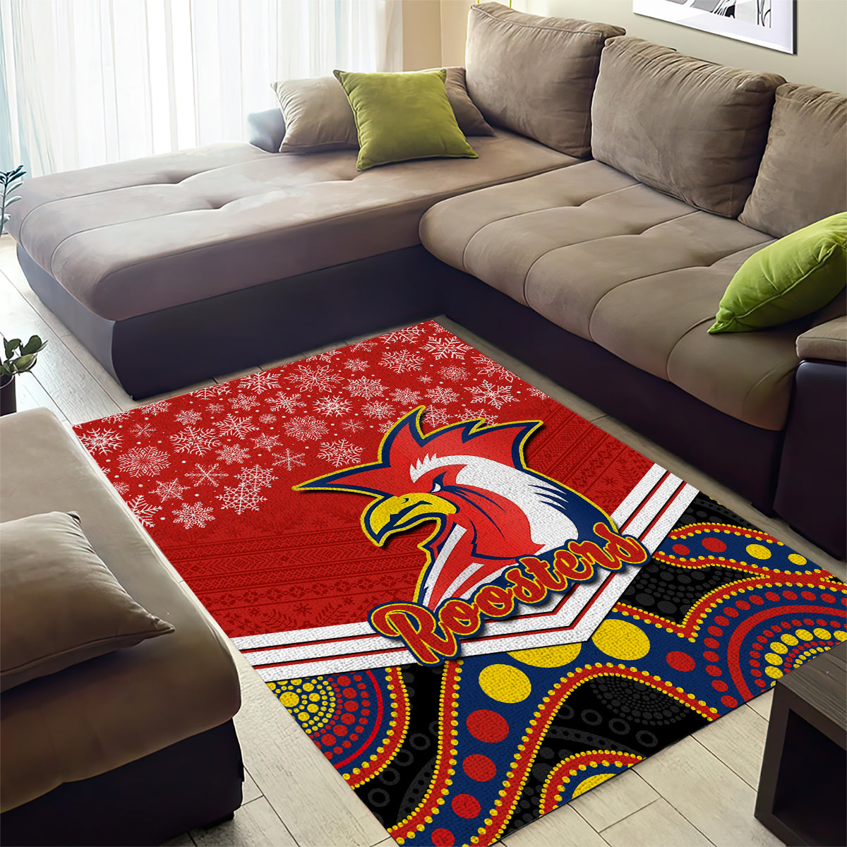 custom-roosters-rugby-christmas-area-rug-merry-xmas-2023-mix-aboriginal-art