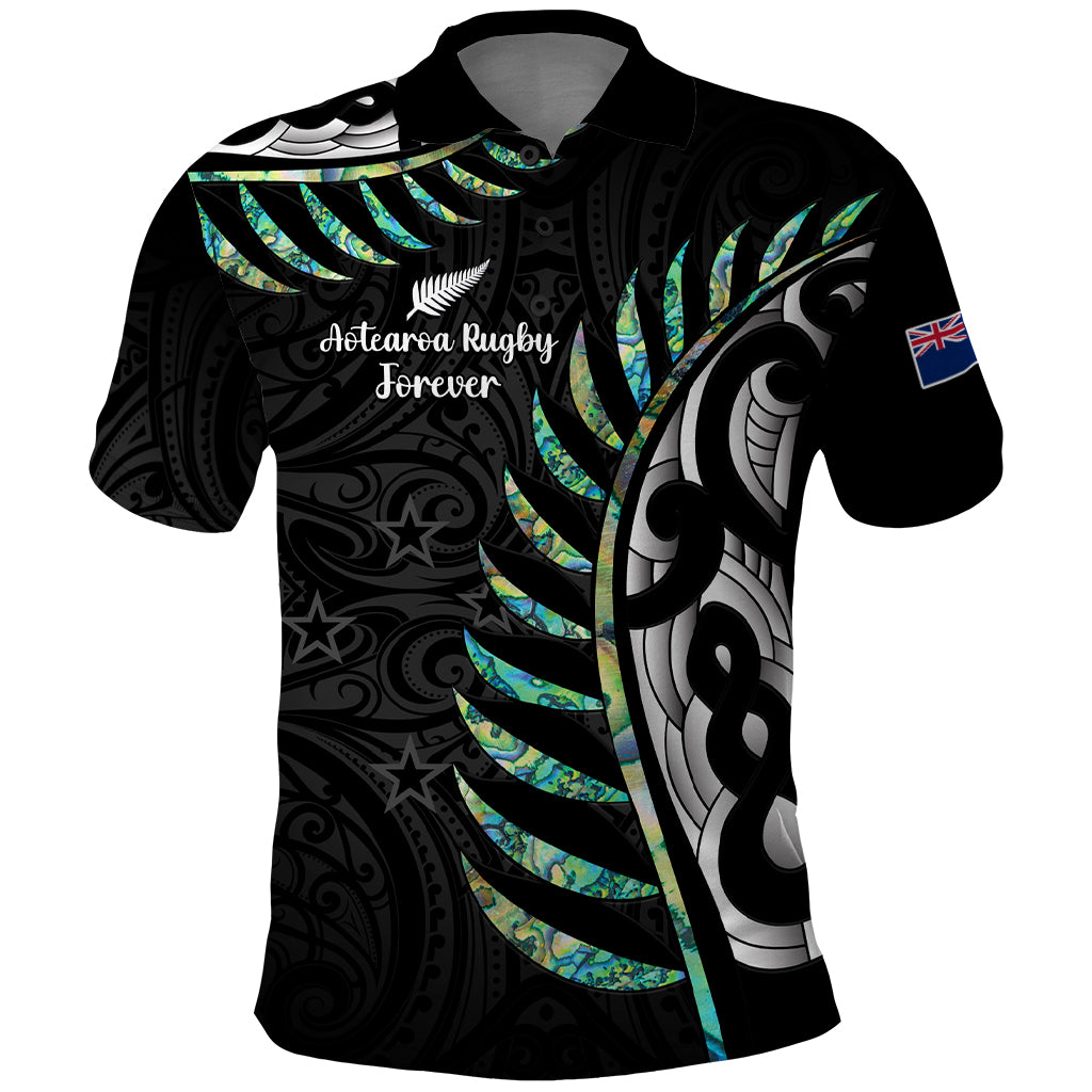 personalised-new-zealand-silver-fern-rugby-polo-shirt-paua-shell-with-champions-trophy-history-nz-forever