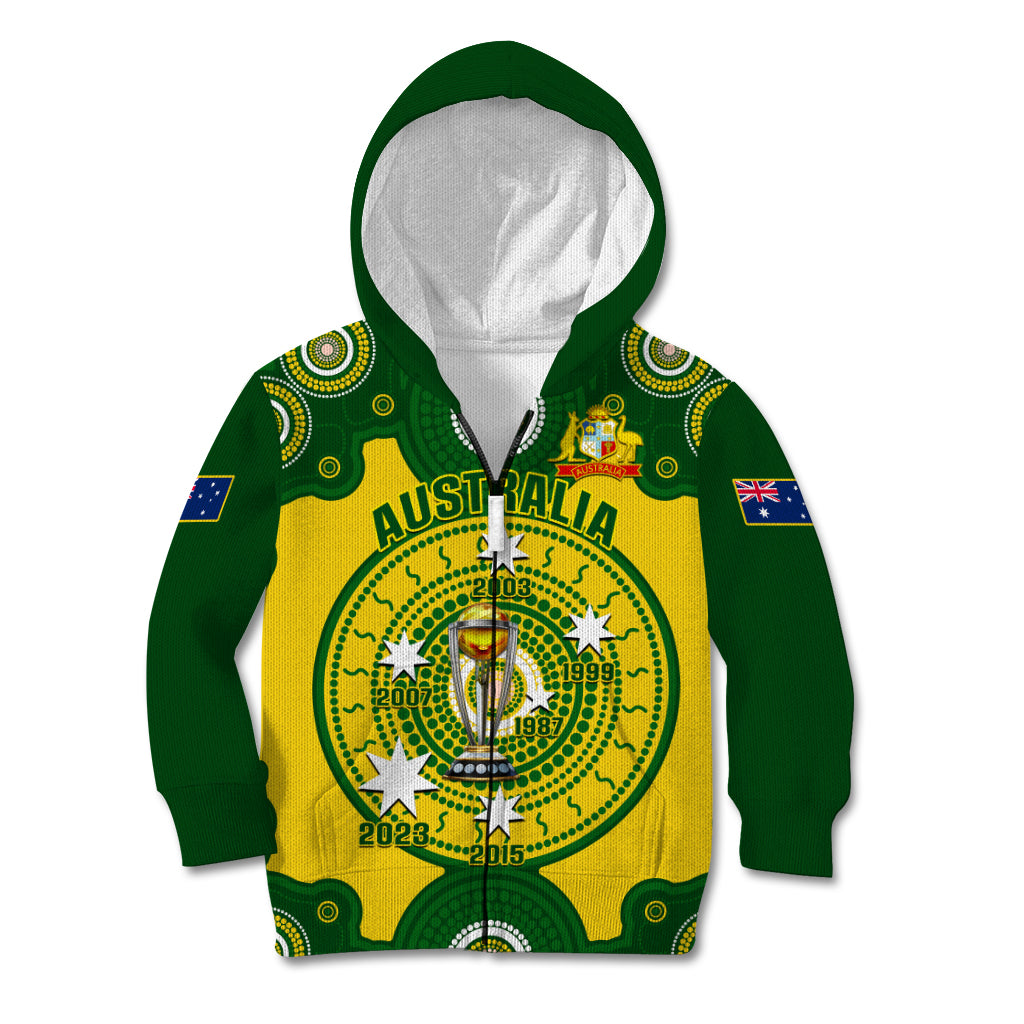 personalised-australia-cricket-kid-hoodie-2023-world-cup-6th-champions-trophy-national-color