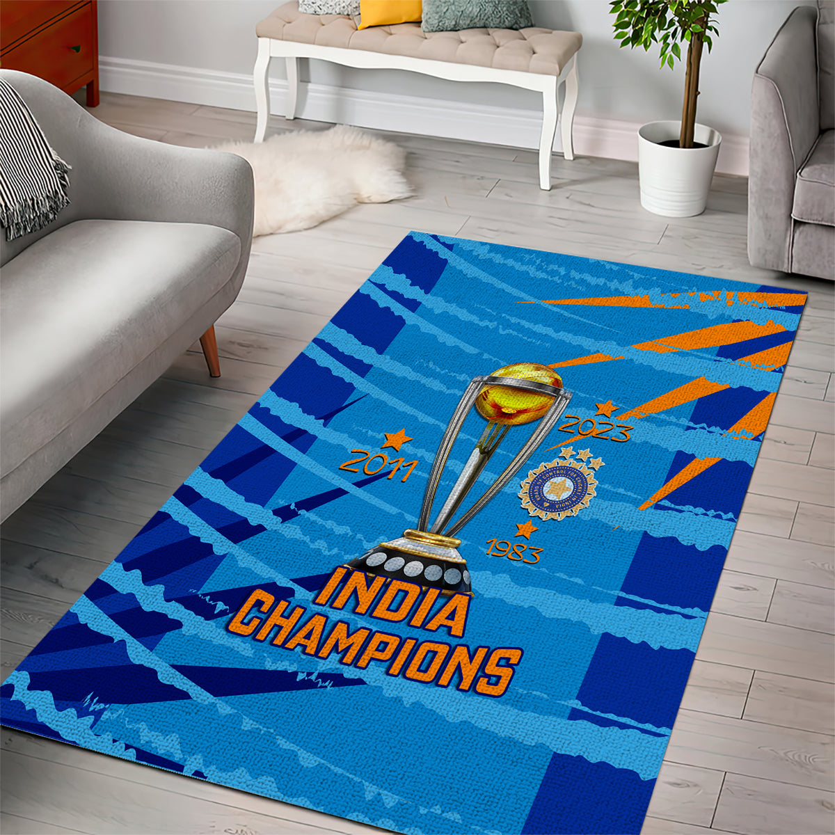 custom-india-cricket-area-rug-2023-world-cup-3rd-champions-proud